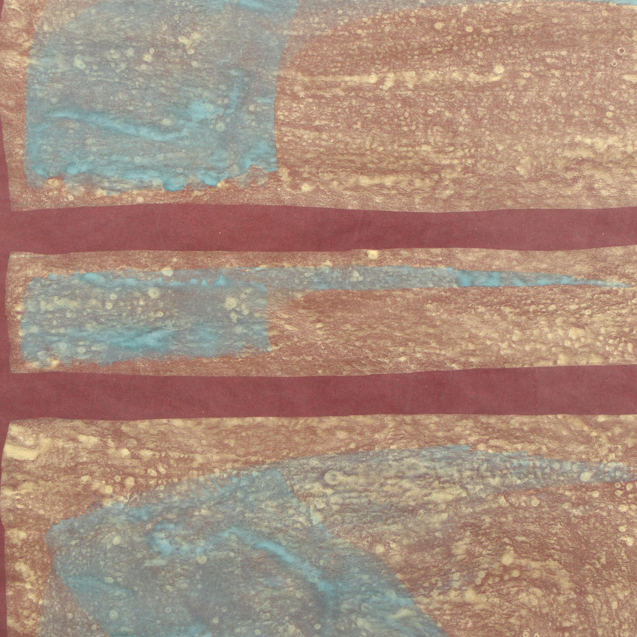 20th Century Mixed Media Abstract Painting