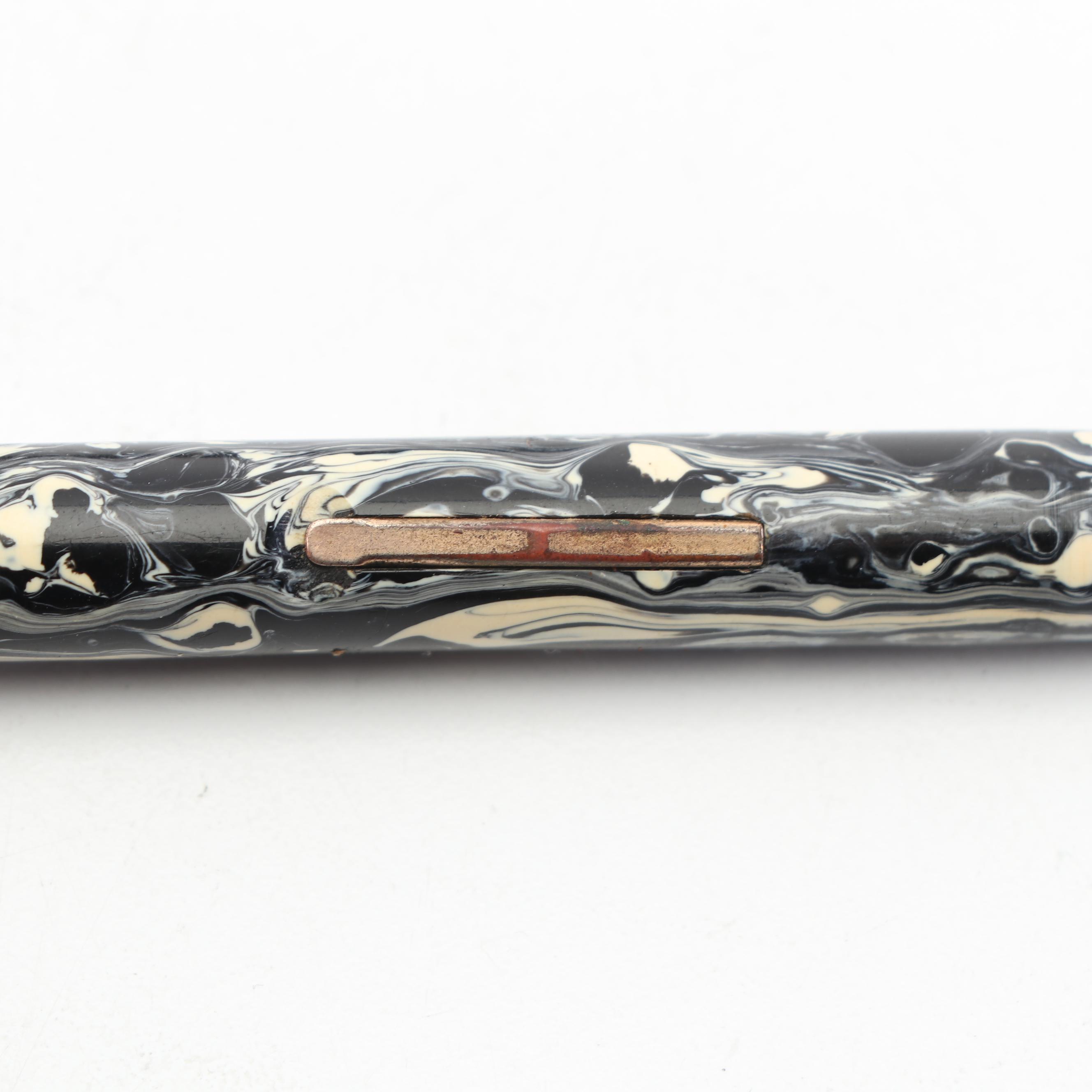 Vintage Combination Fountain Pen and Mechanical Pencil Writing Implement