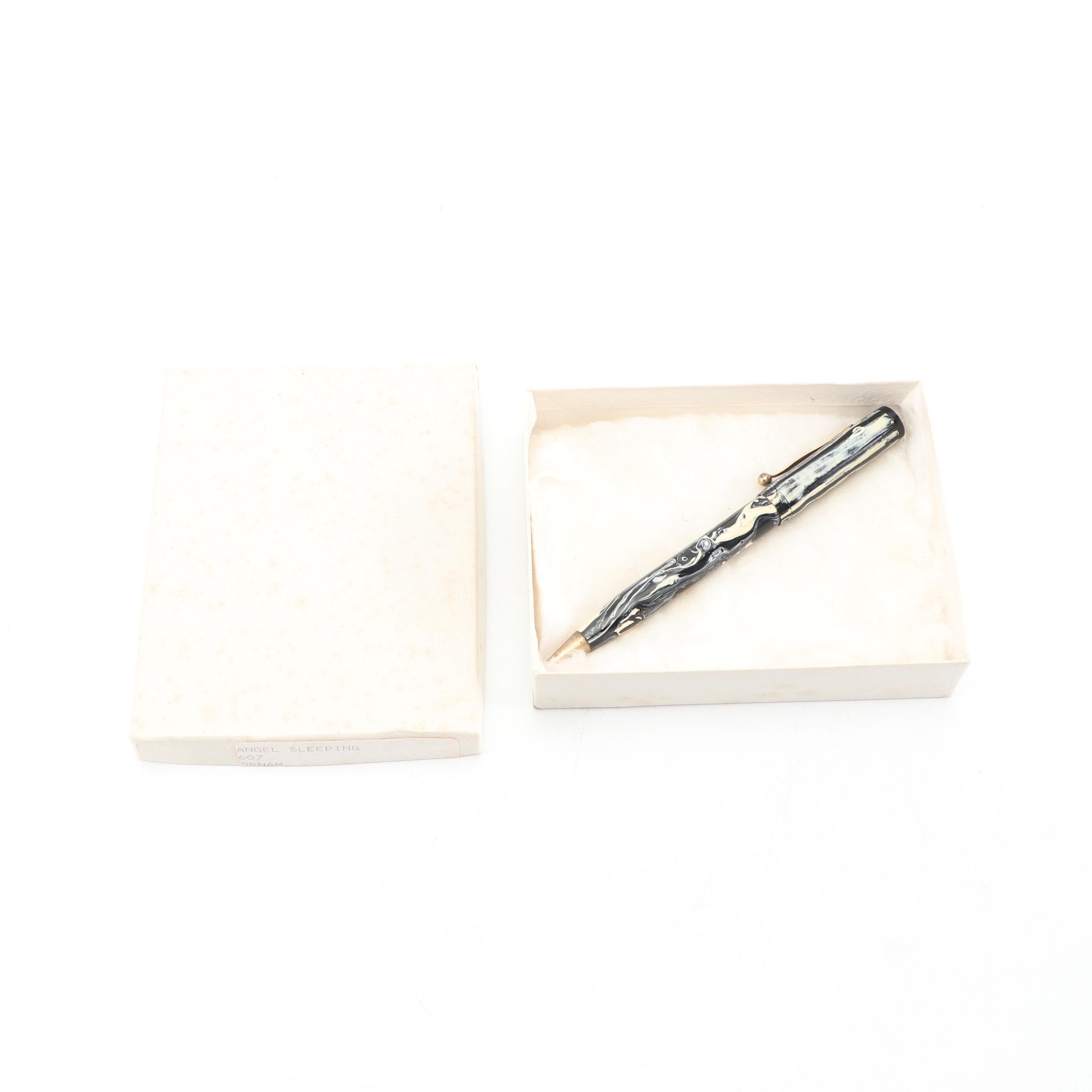 Vintage Combination Fountain Pen and Mechanical Pencil Writing Implement