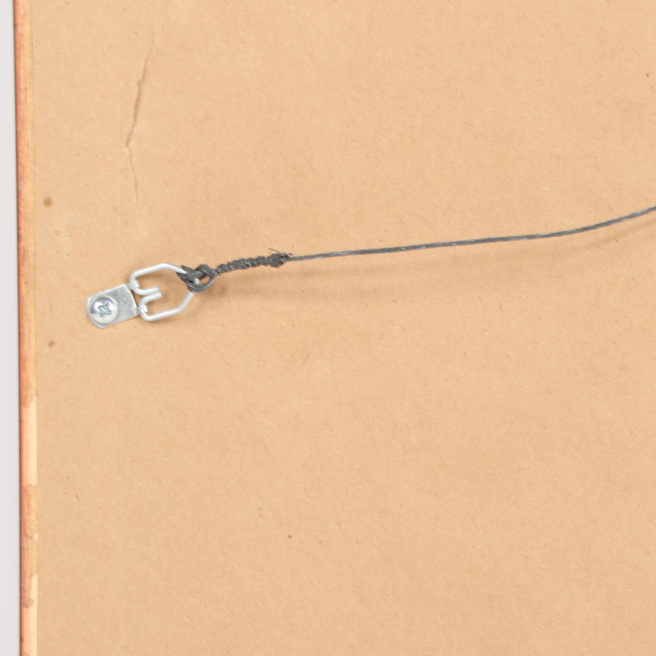 T. W. Alston Offset Lithograph "One Moment Before"