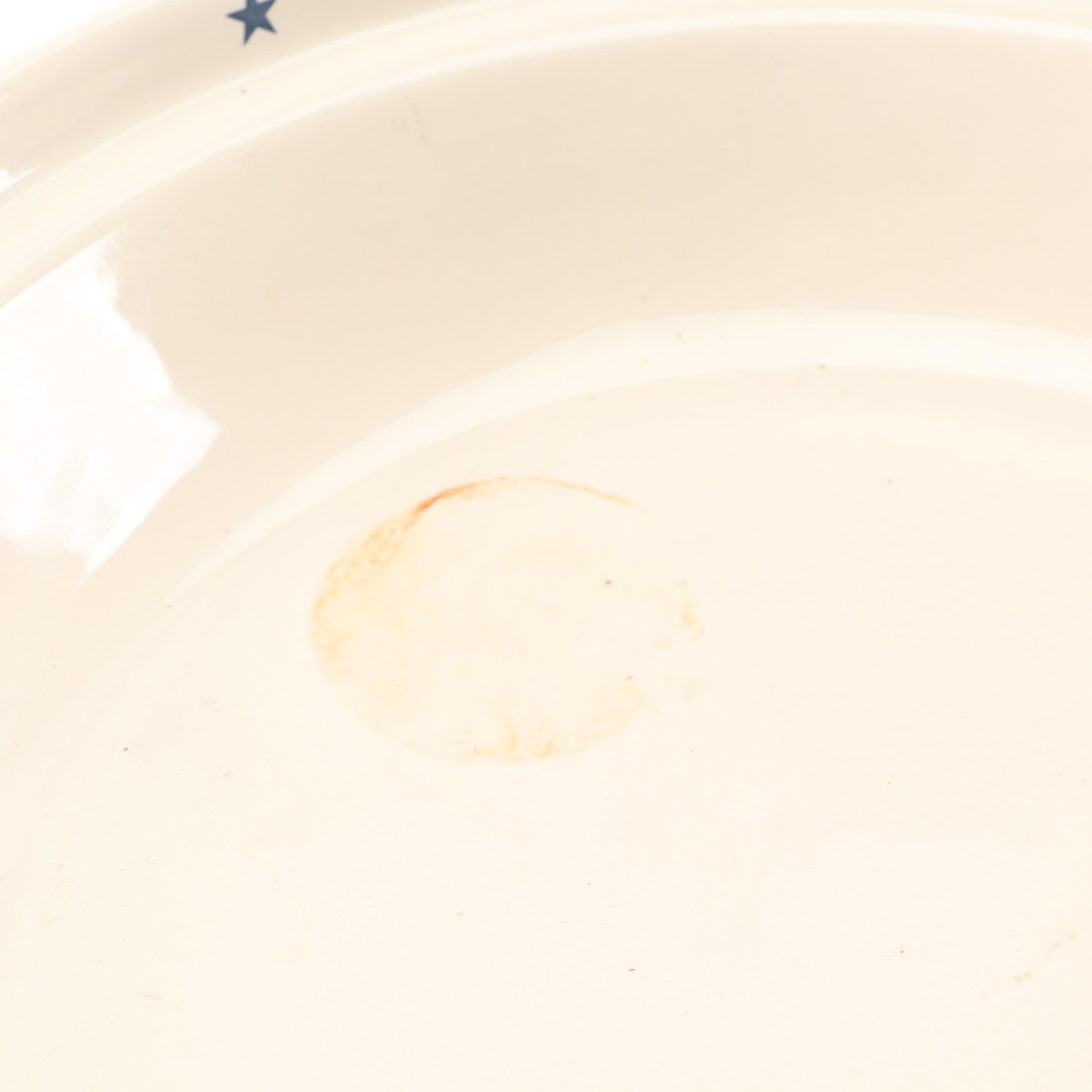 Longaberger "All American" Serveware and Basket with Mccoy Mixing Bowl and Dish