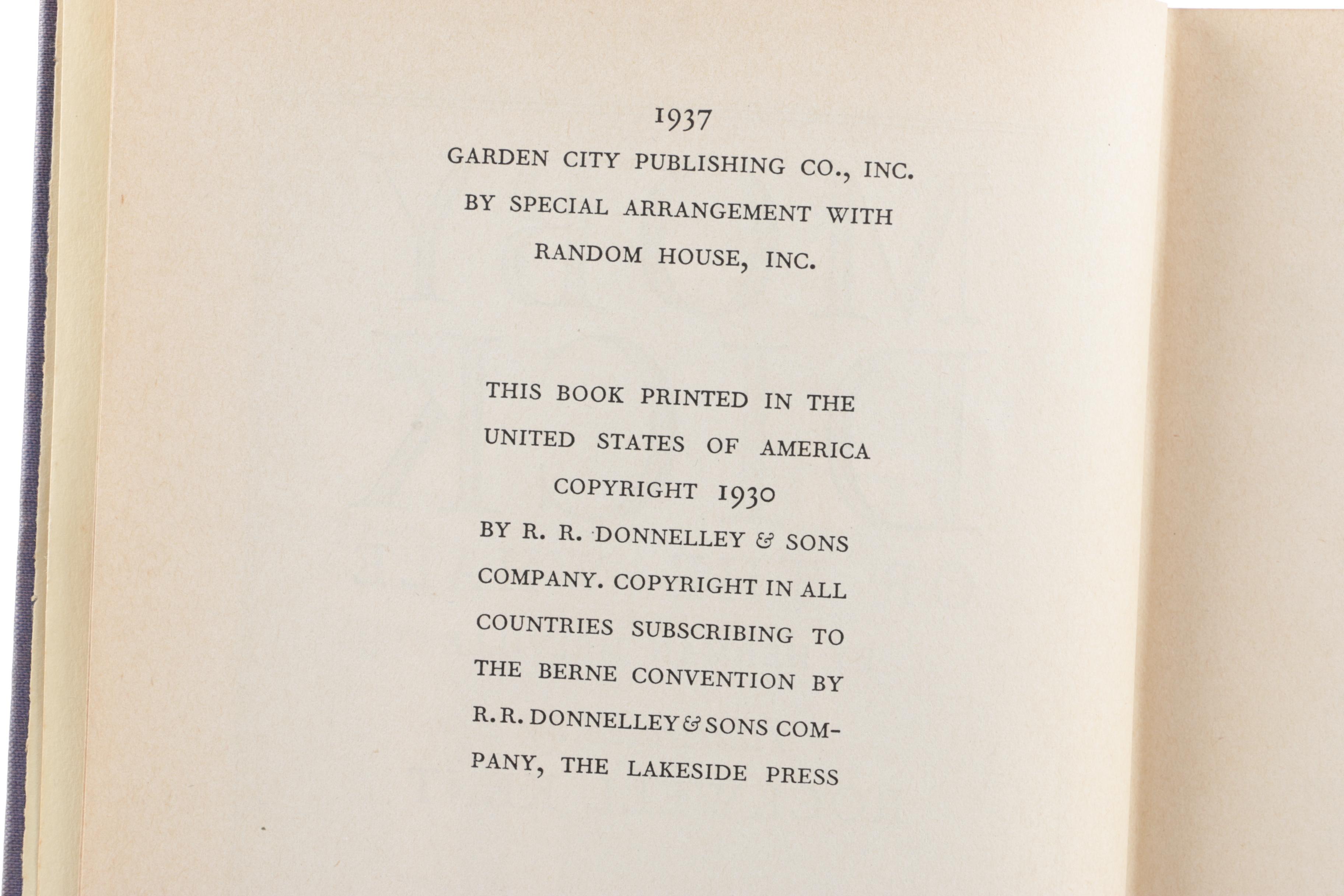 1937 Rockwell Kent Illustrated "Moby-Dick" by Herman Melville