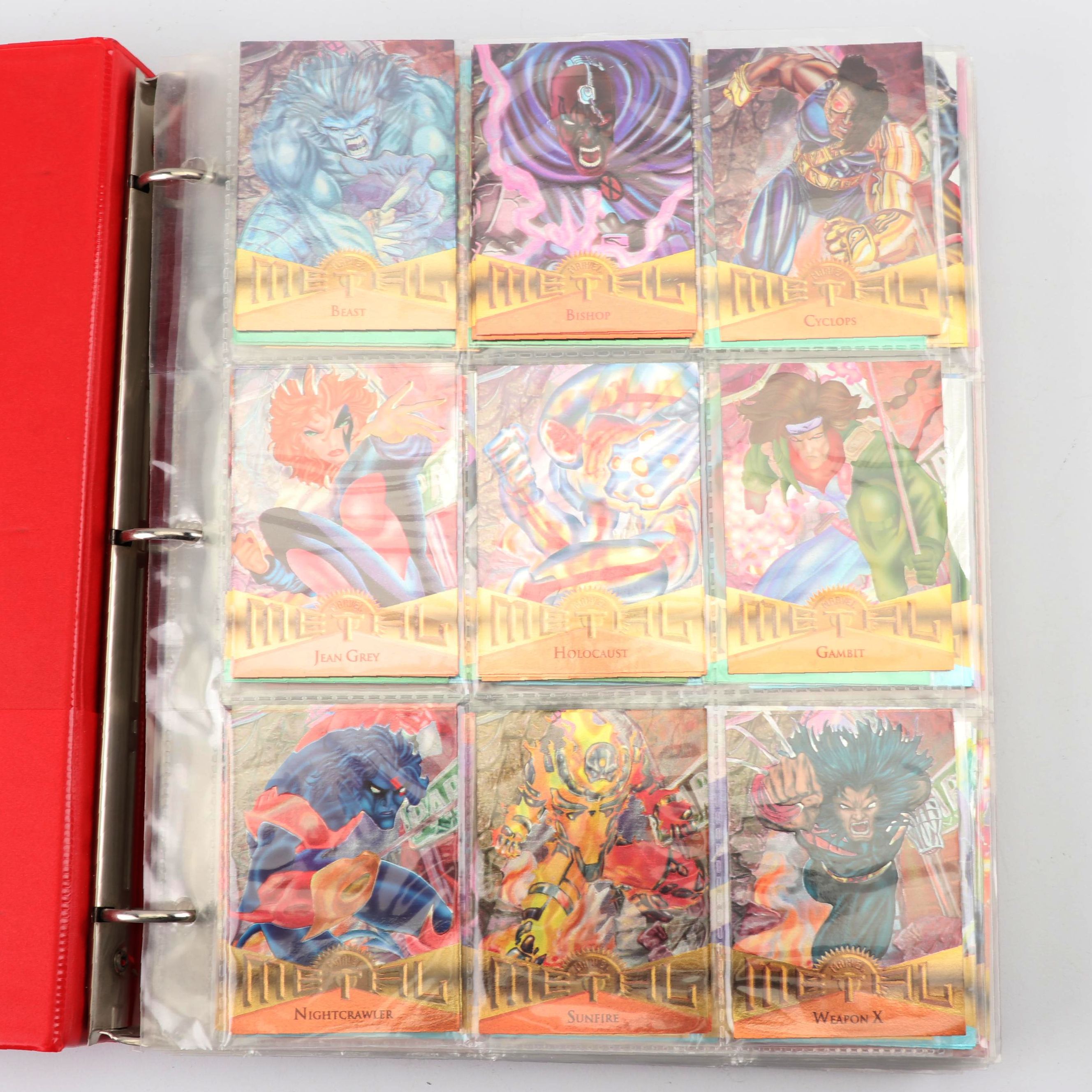 1995 Fleer "Marvel Metal Blaster" Cards