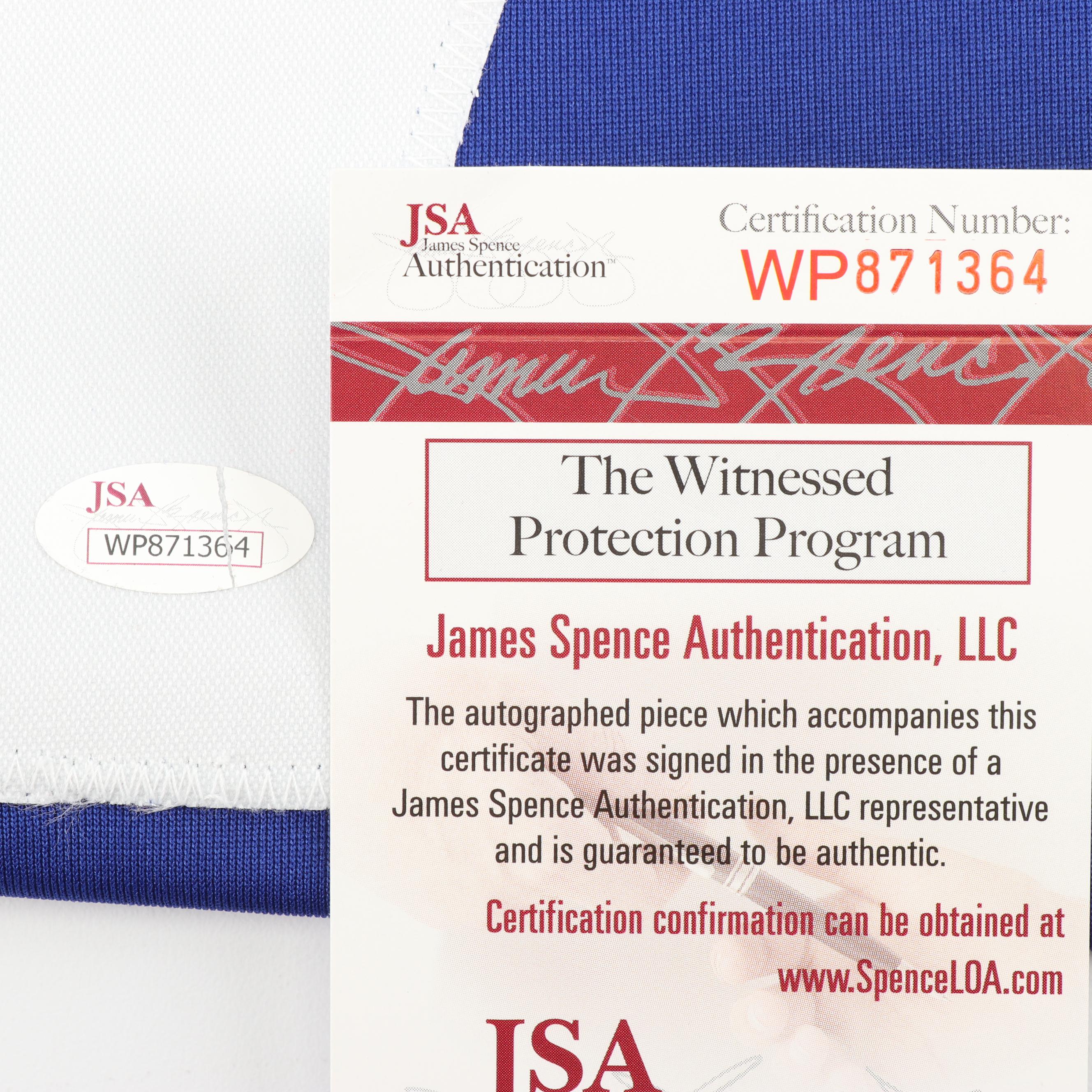 Bob Lilly Autographed Dallas Cowboys Replica Jersey - JSA COA