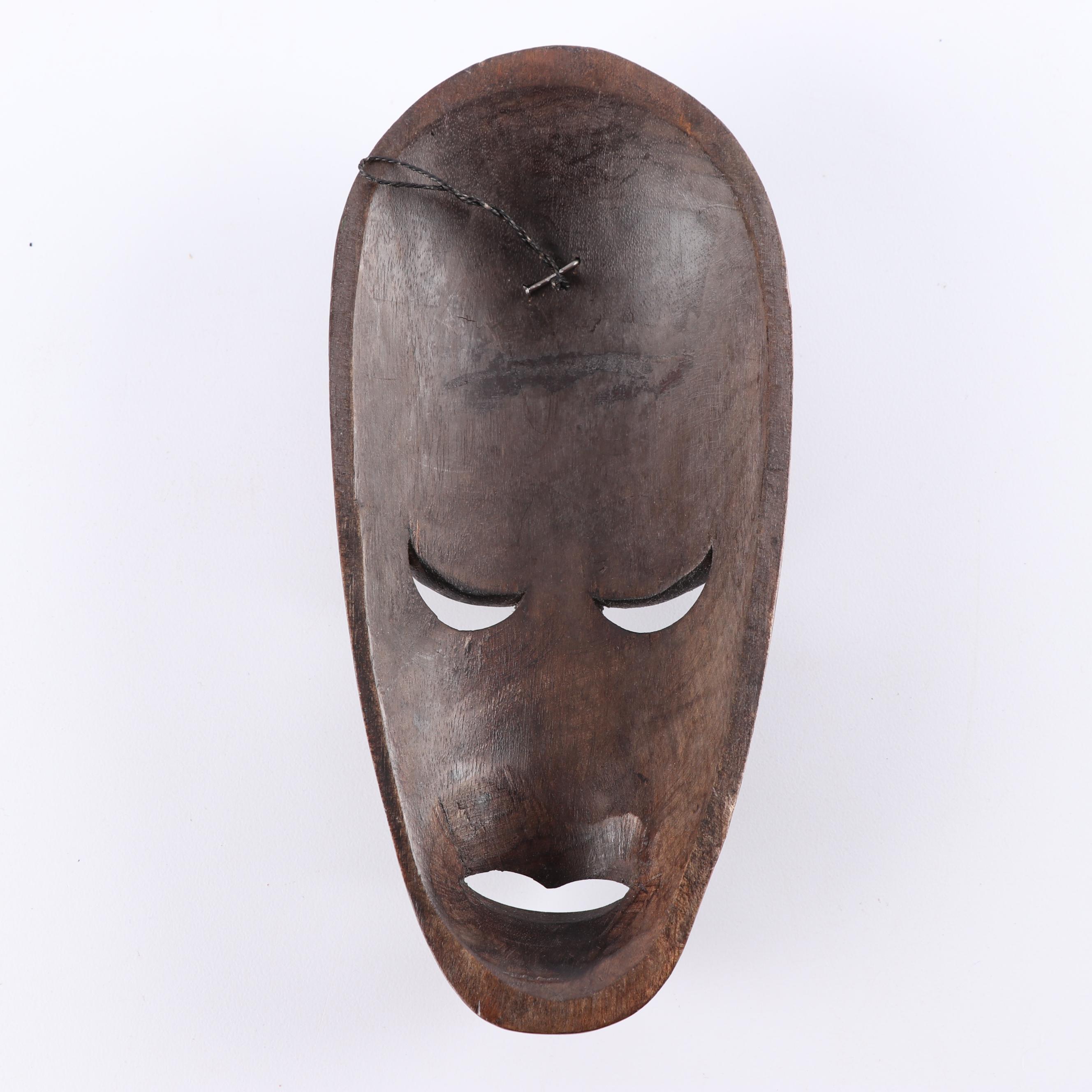 East African and Mexican Style Wood Masks and Carvings