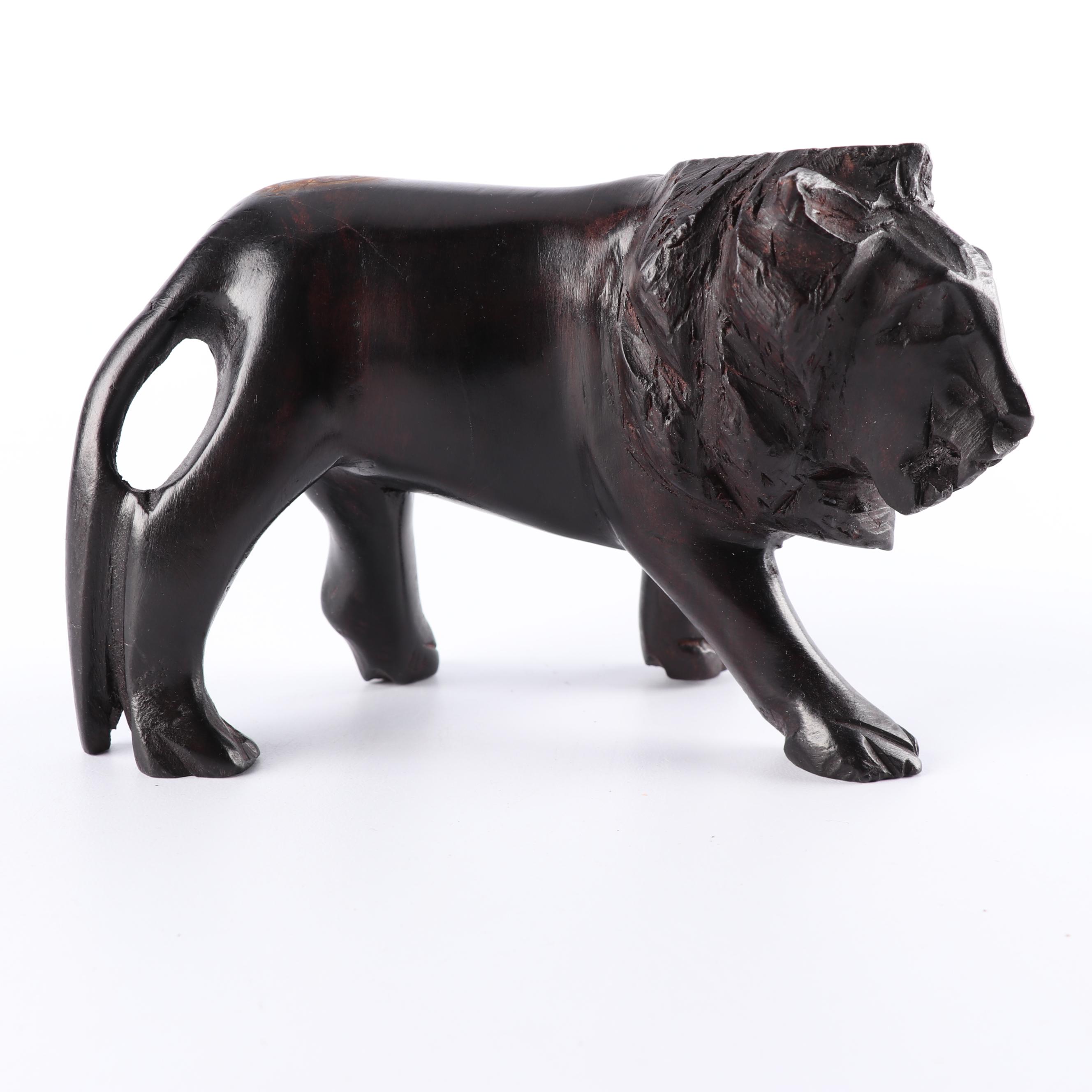 East African and Mexican Style Wood Masks and Carvings