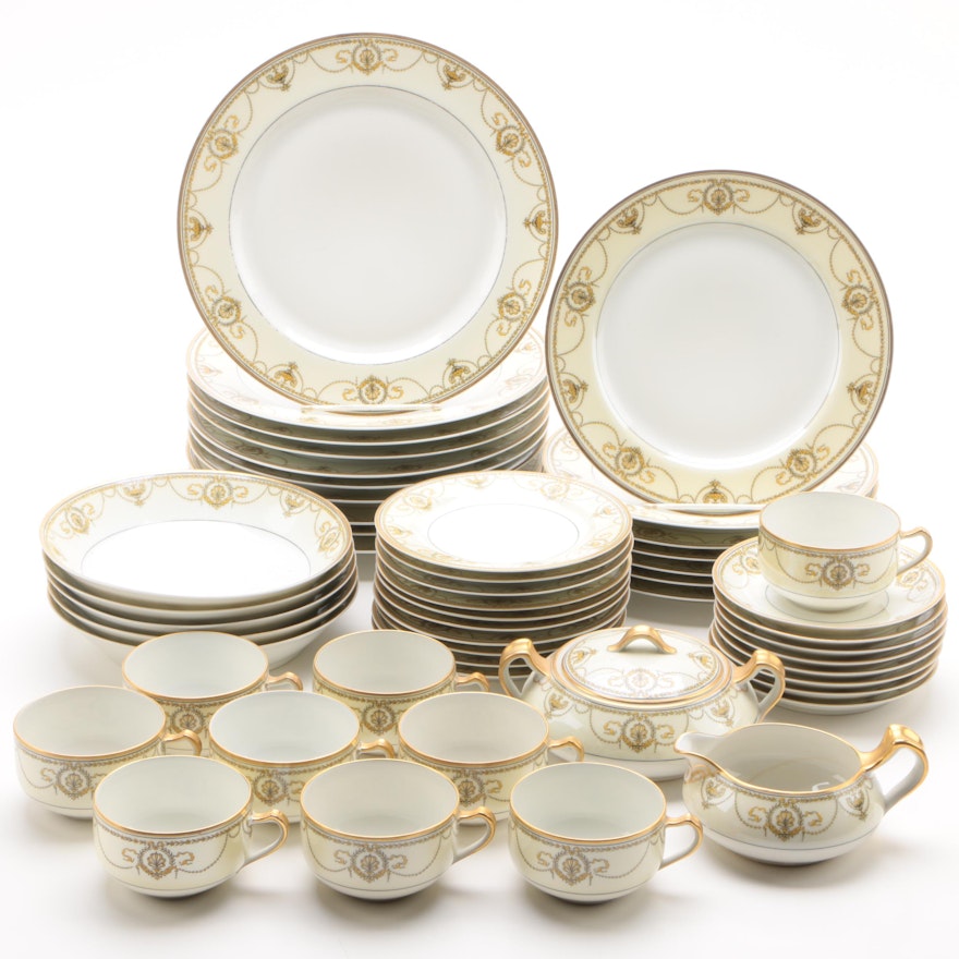 Haviland Limoges "Eugenie" Porcelain Dinnerware c. 1889-1931