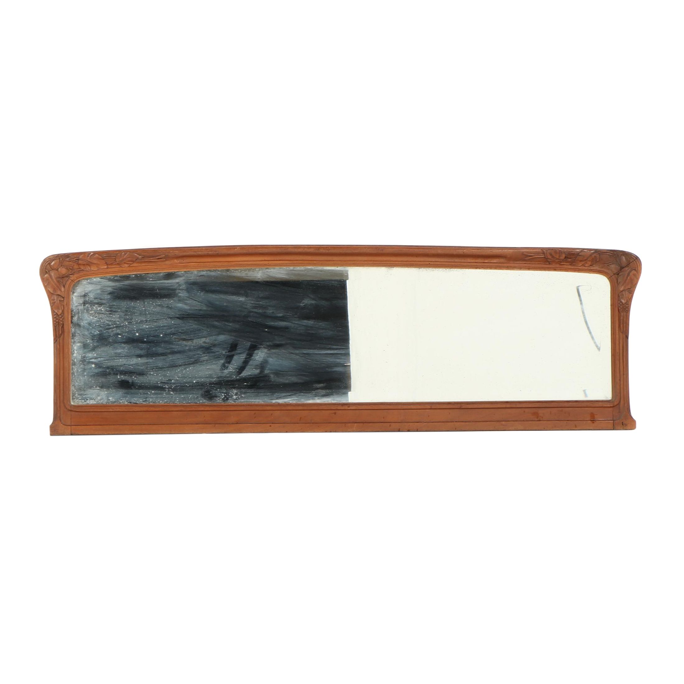 Carved Wood Wall Mirror