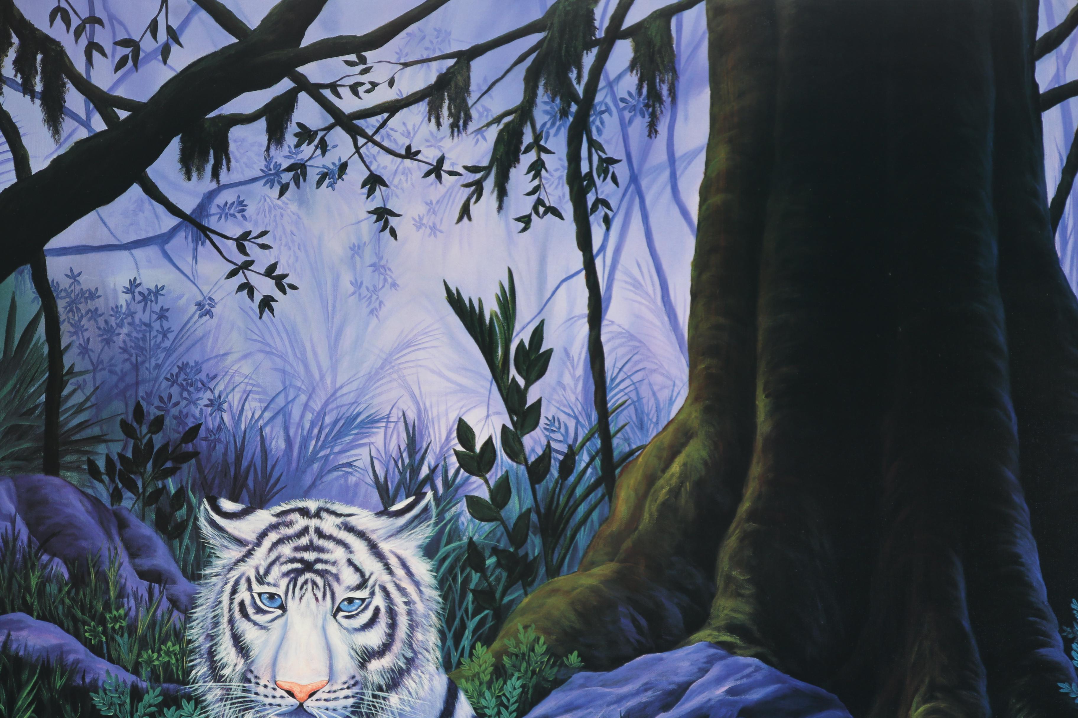 Offset Lithograph After Eric Van Raemdonck "Savage Grace"