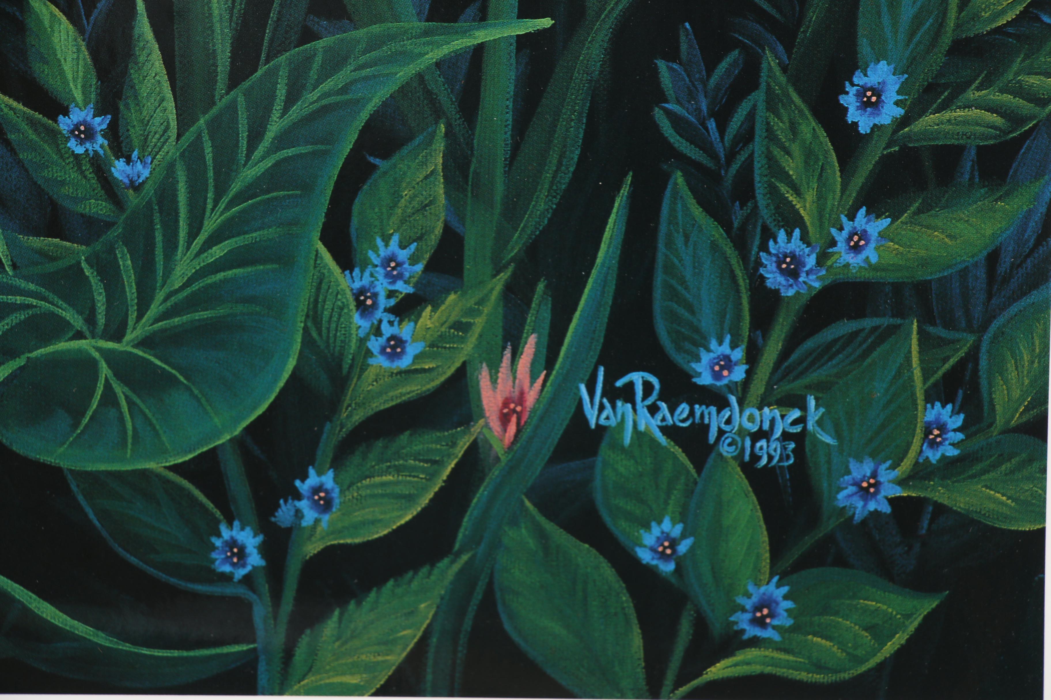 Offset Lithograph After Eric Van Raemdonck "Savage Grace"