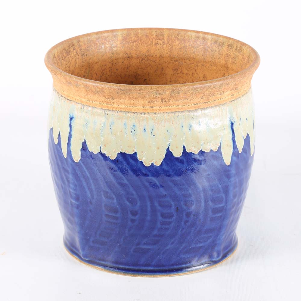 Allan Ditton Pottery Wheel Thrown Stoneware Vases