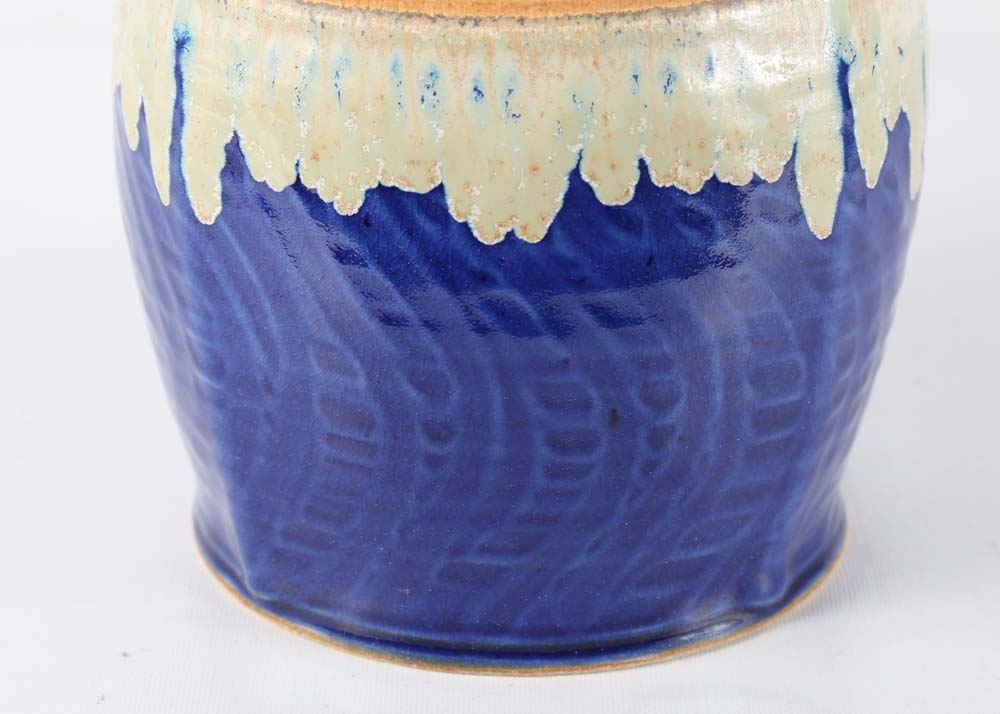 Allan Ditton Pottery Wheel Thrown Stoneware Vases