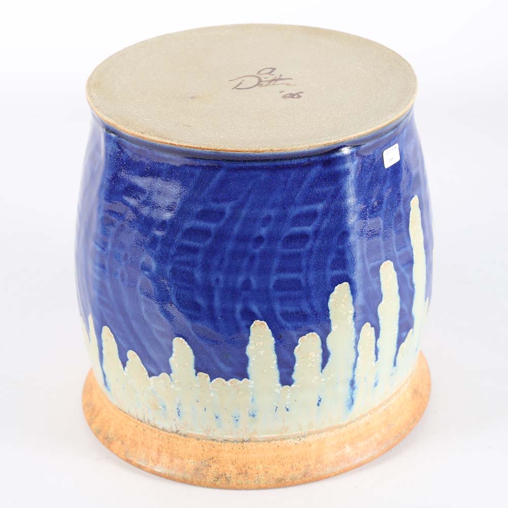 Allan Ditton Pottery Wheel Thrown Stoneware Vases