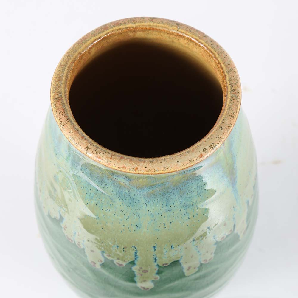 Allan Ditton Pottery Wheel Thrown Stoneware Vases