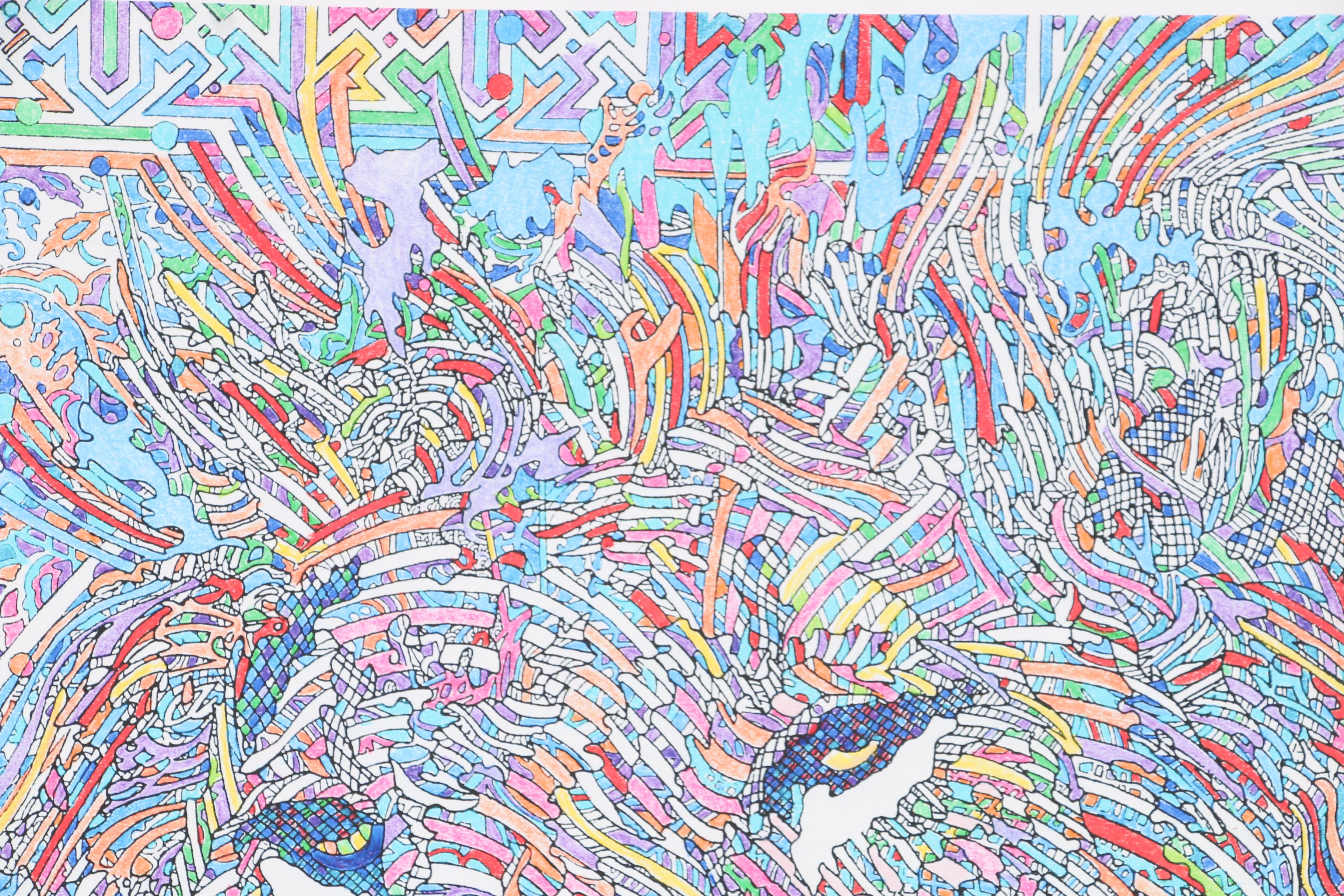 Guillaume Azoulay Giclée "Tete De Lion"