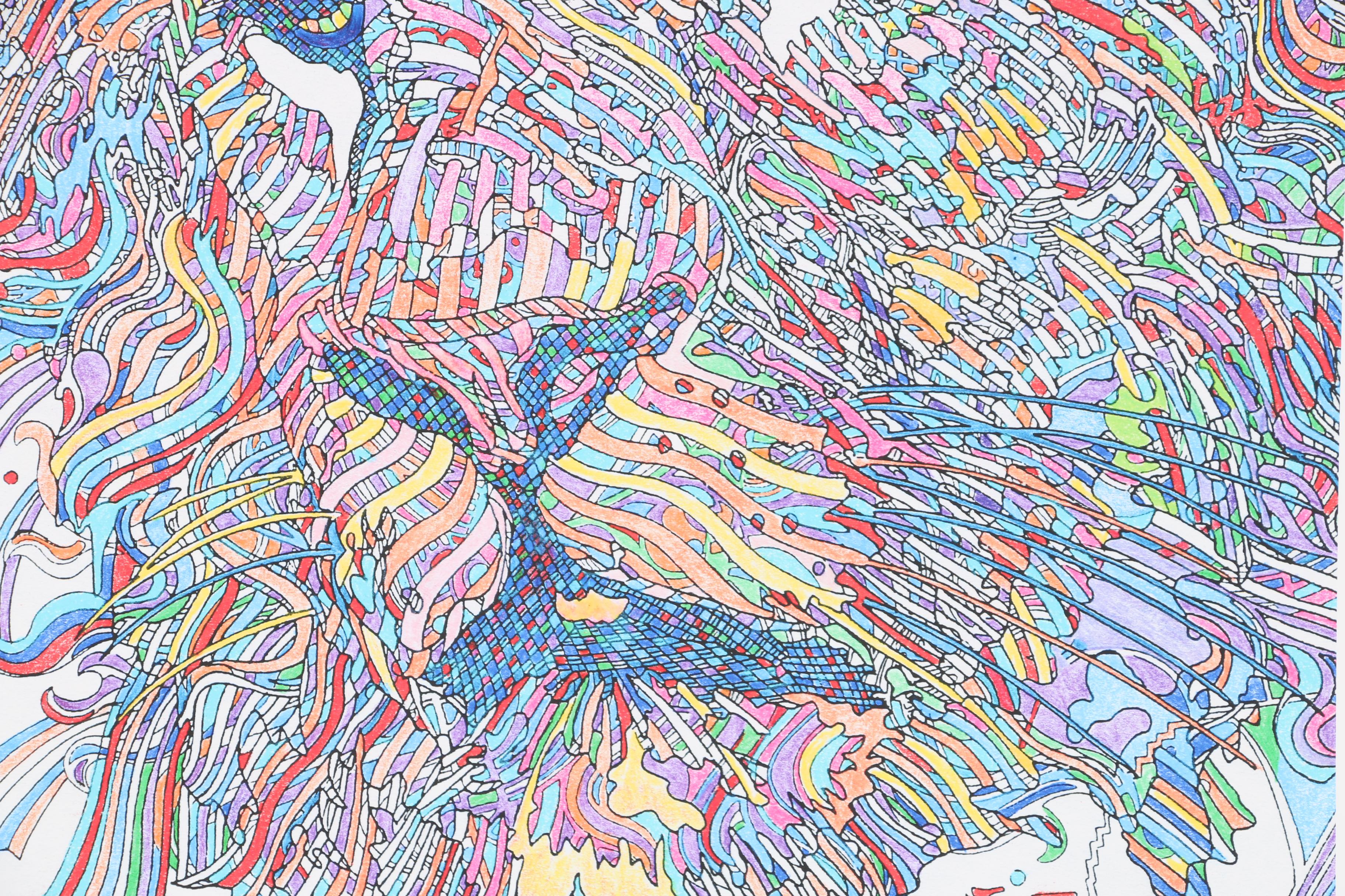 Guillaume Azoulay Giclée "Tete De Lion"