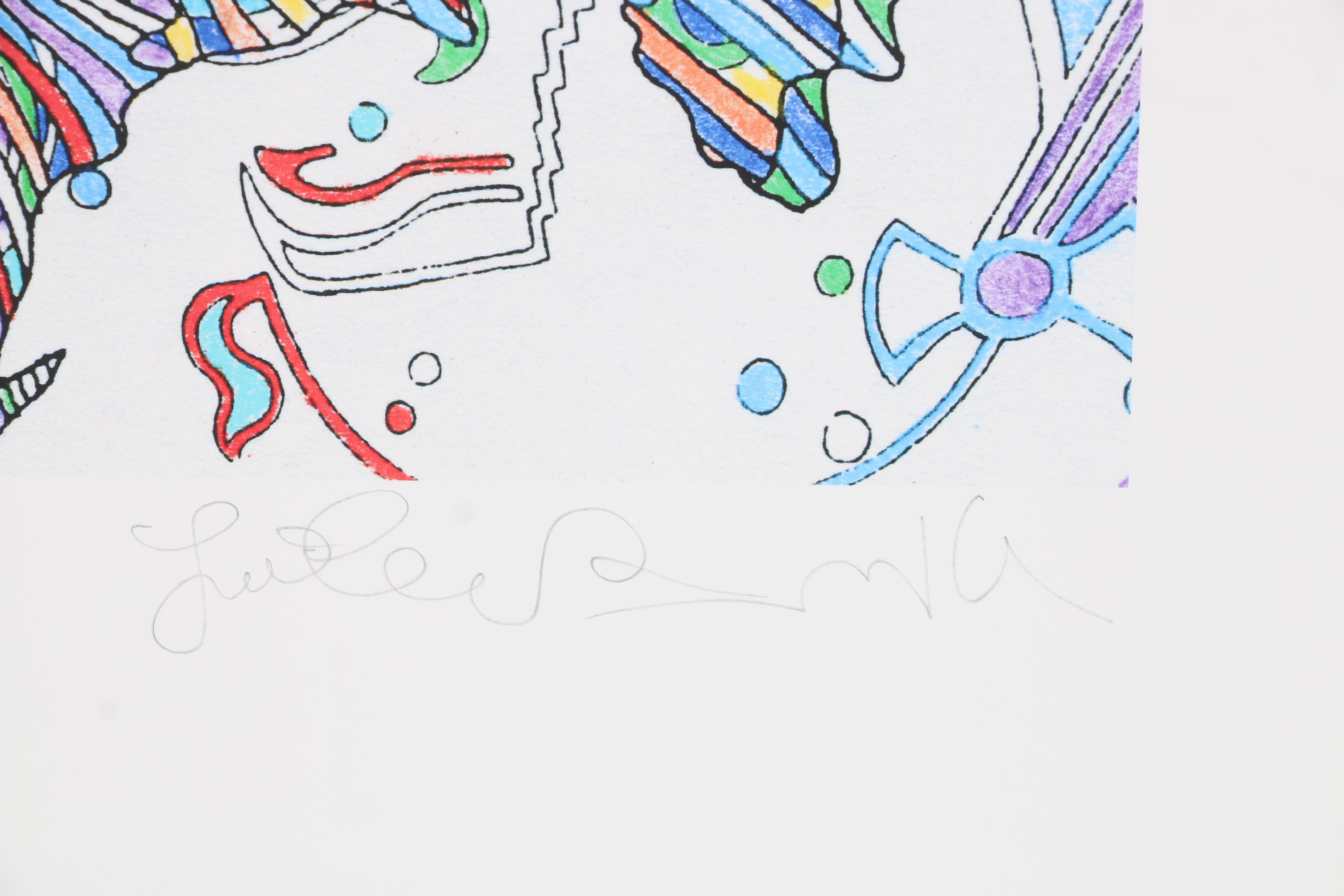 Guillaume Azoulay Giclée "Tete De Lion"