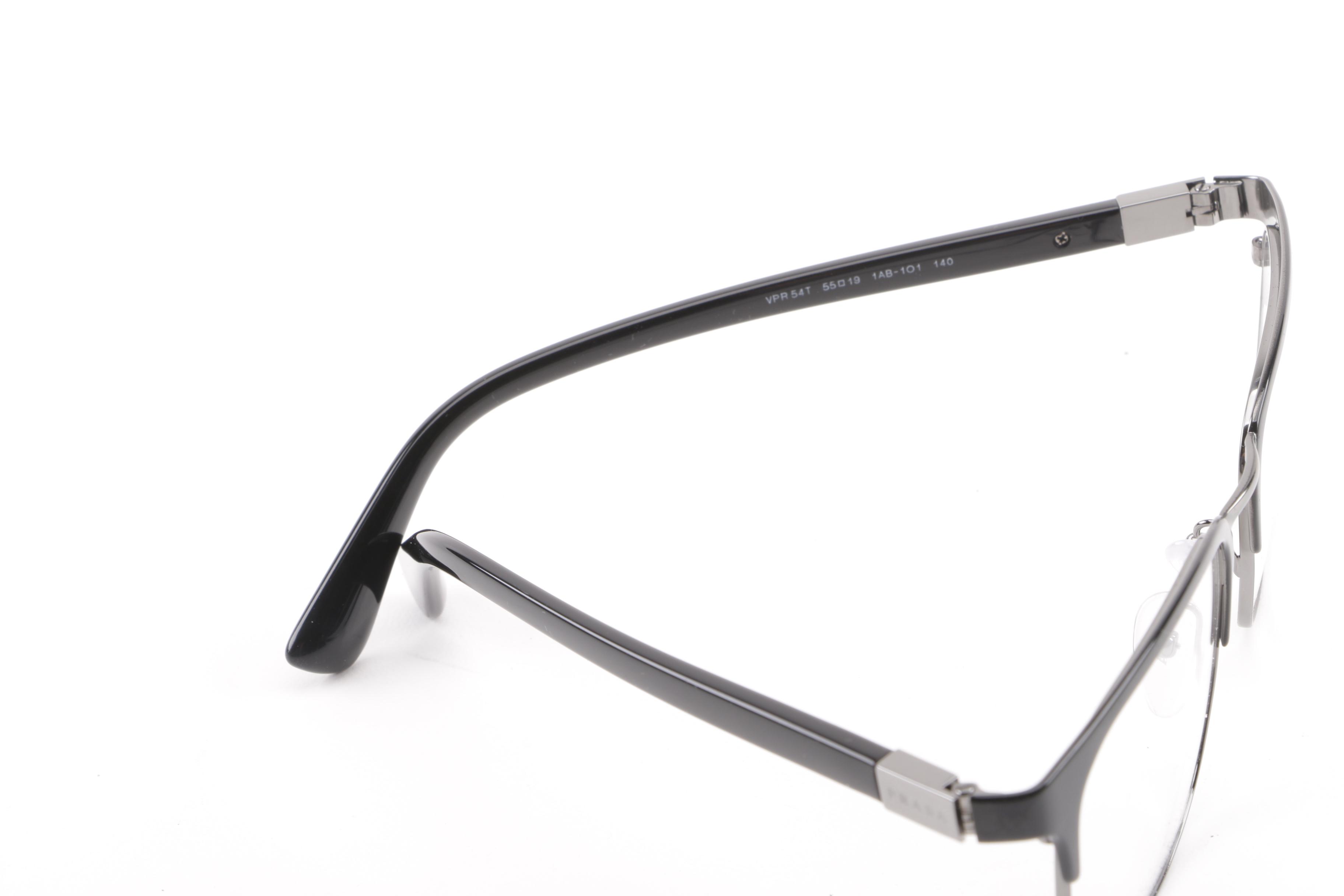 Prada VPR 54T Browline Eyeglasses with Case