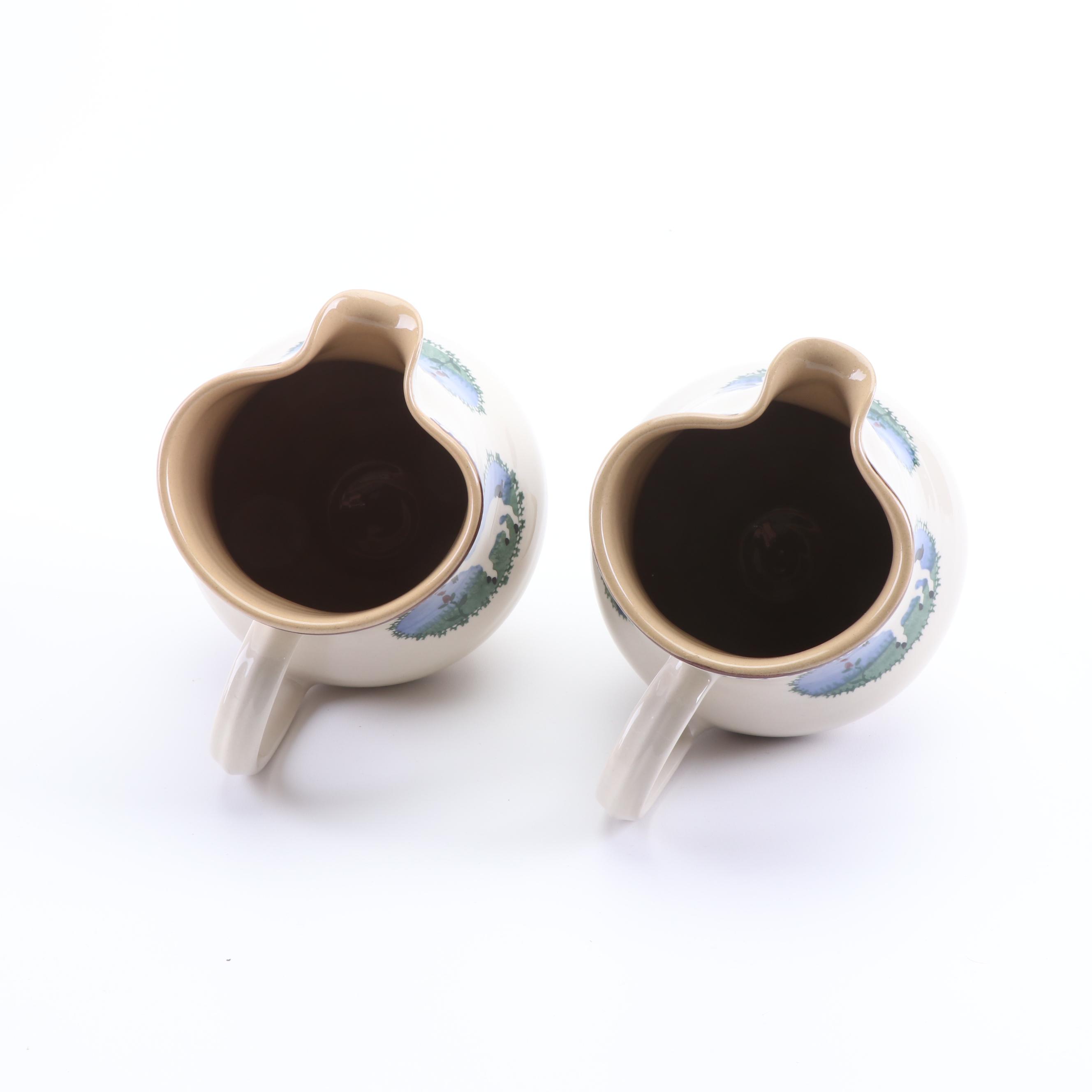 Nicholas Mosse Farm Animal Stoneware Jugs