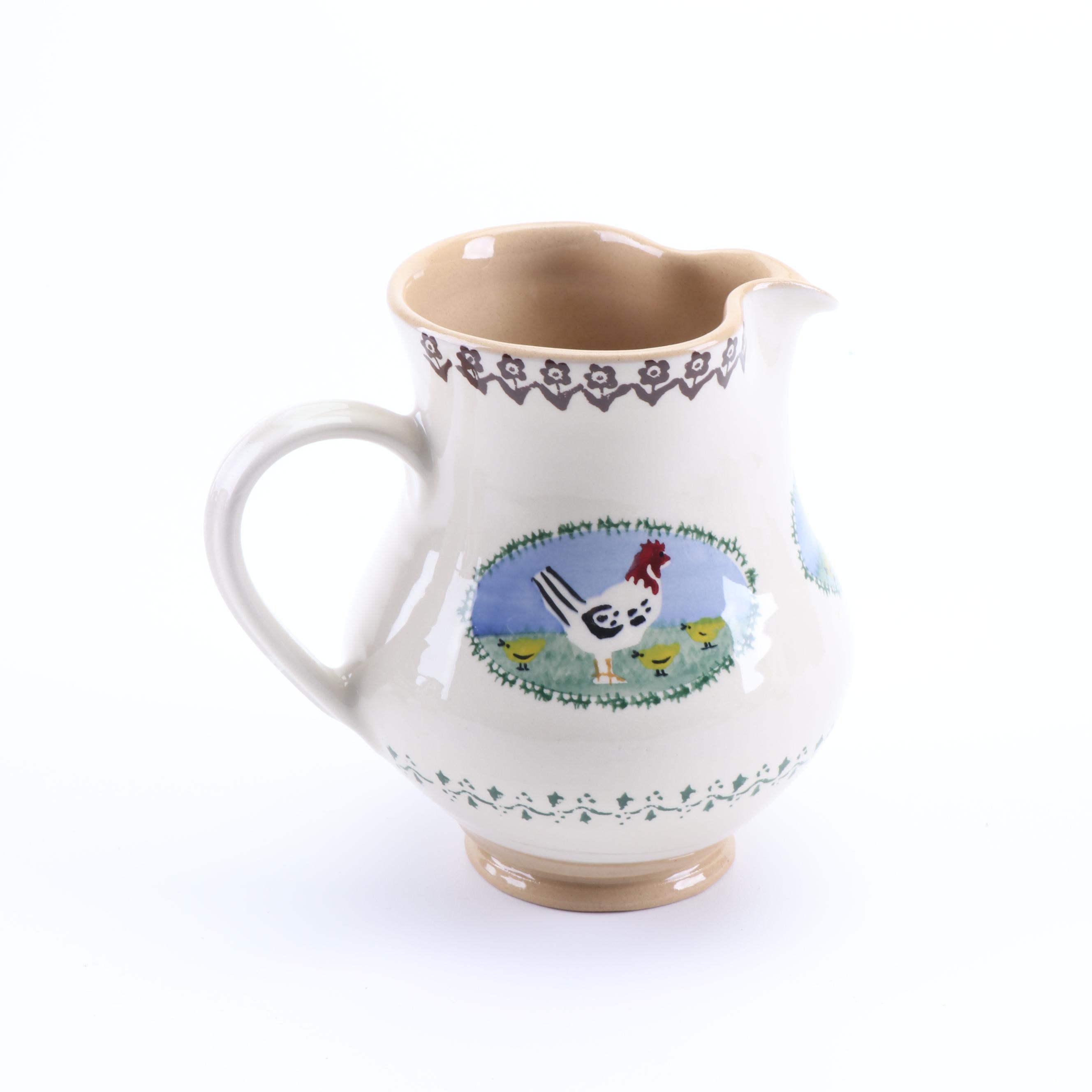 Nicholas Mosse Farm Animal Stoneware Jugs