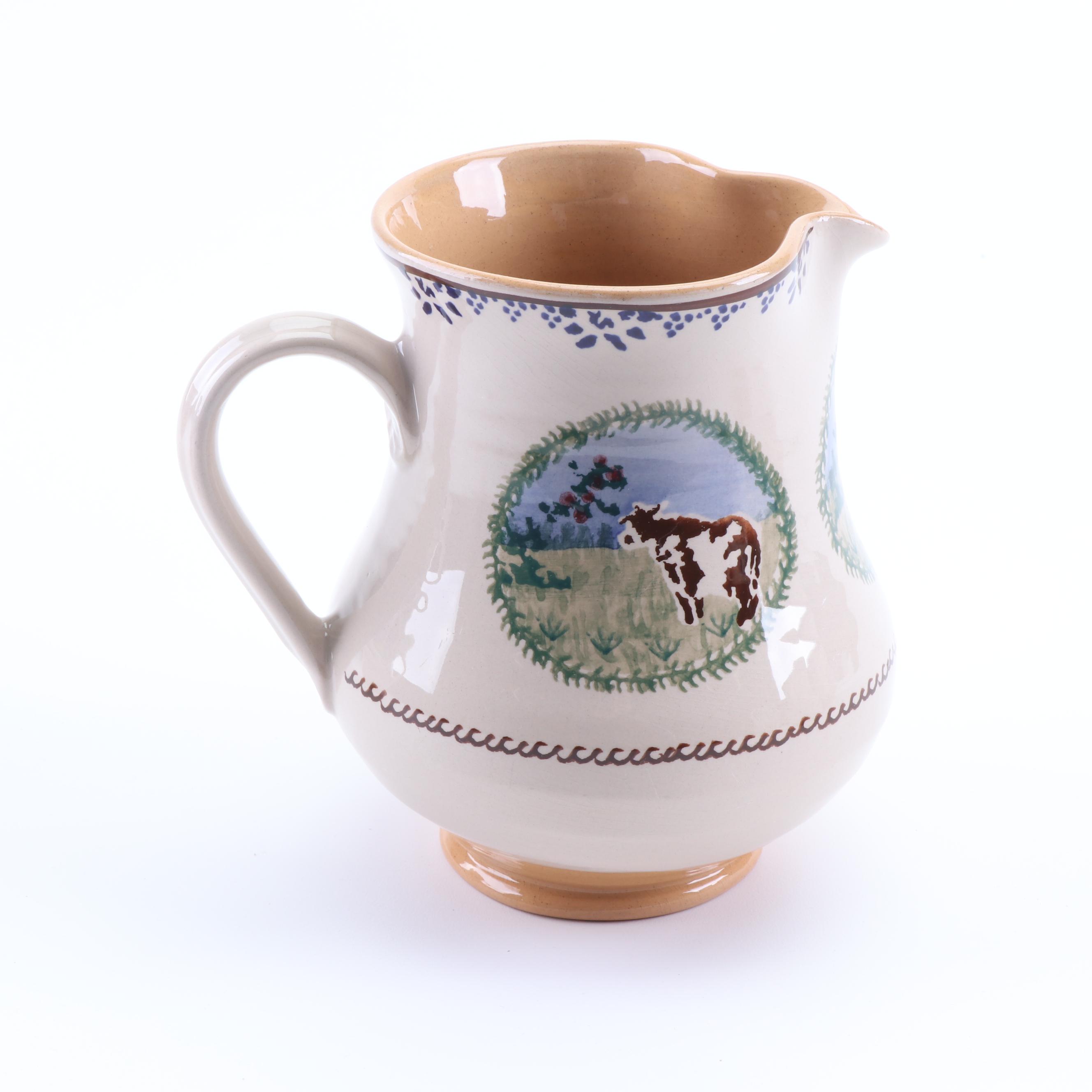 Nicholas Mosse Farm Animal Stoneware Jugs