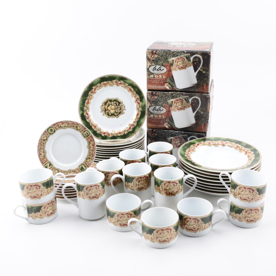 American Atelier "Noel" Porcelain Dinnerware