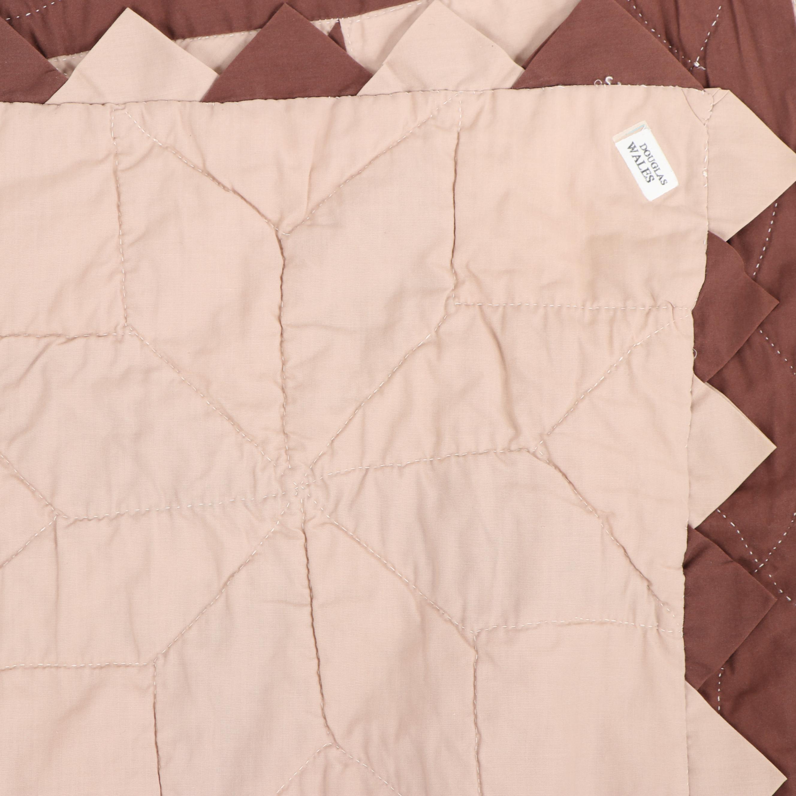 Handmade "Pinwheel Star" Quilt