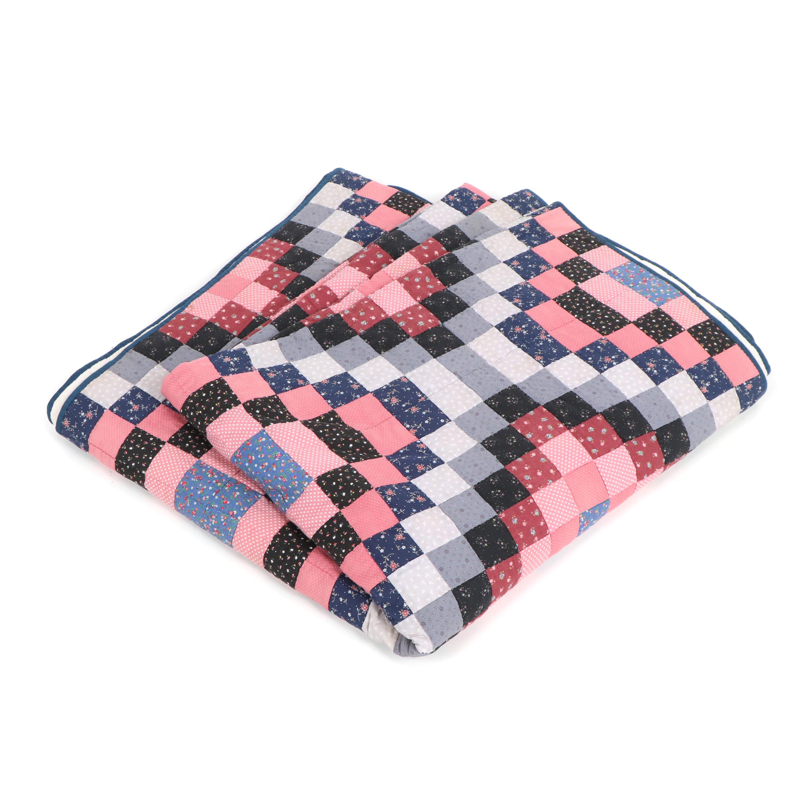 Handmade "Cross Patch" Quilt