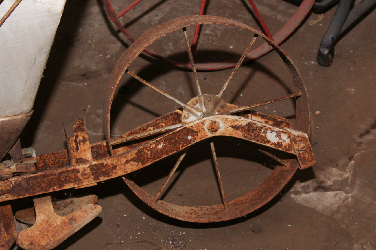 Antique Seed Spreader