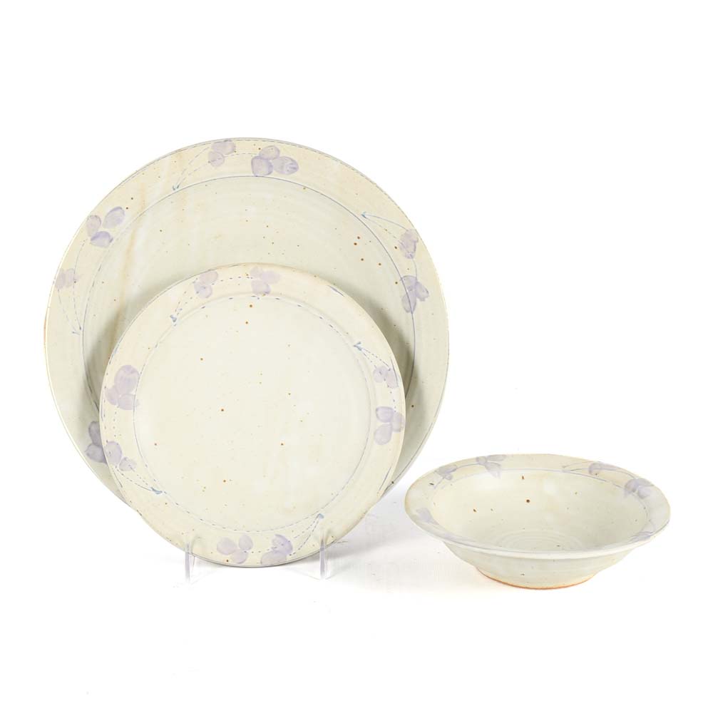 Barking Spider Pottery Wheel Thrown Stoneware Dinnerware