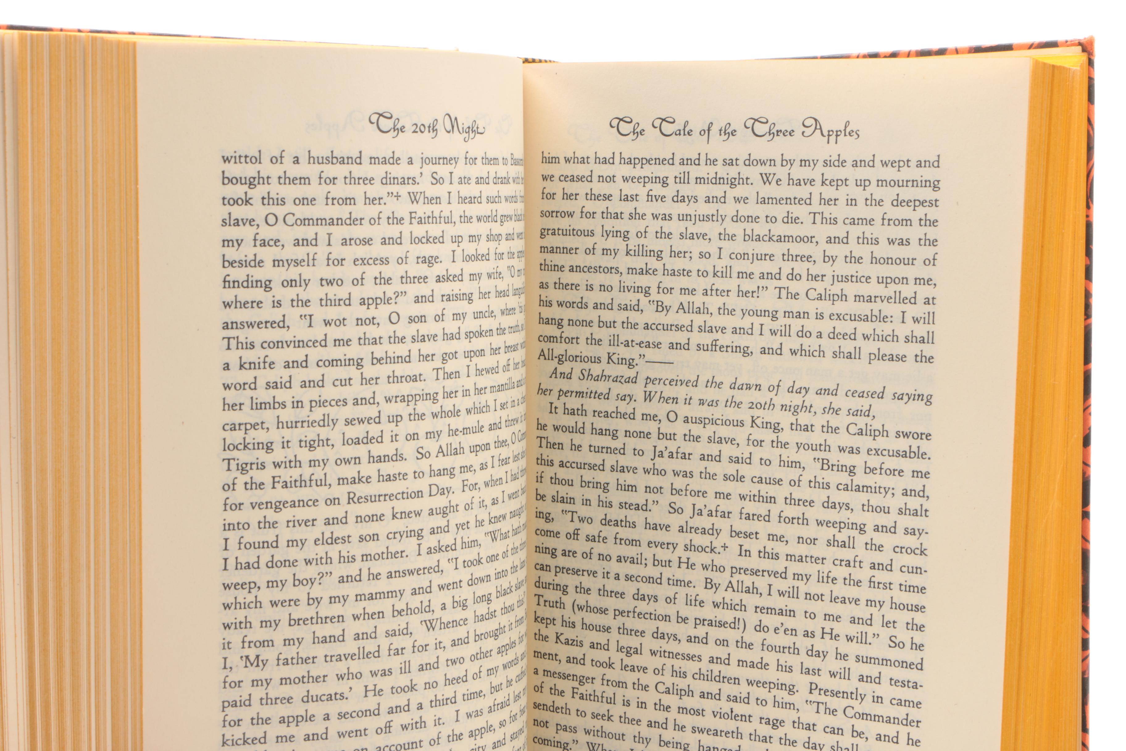 1934 Burton Translation "The Book of the Thousand Nights and a Night"