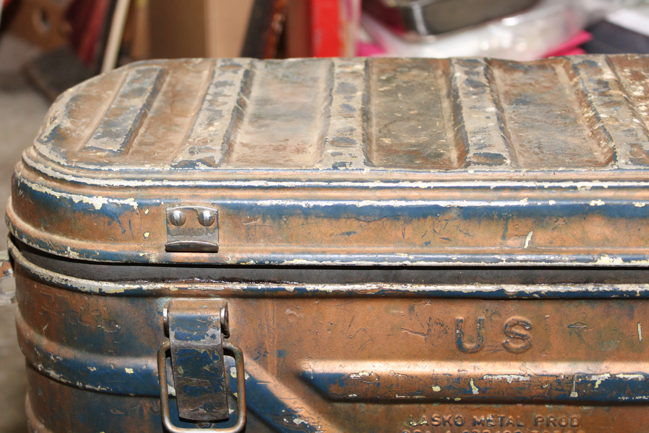 1965 U.S. Military Metal Hot/Cold Food Container