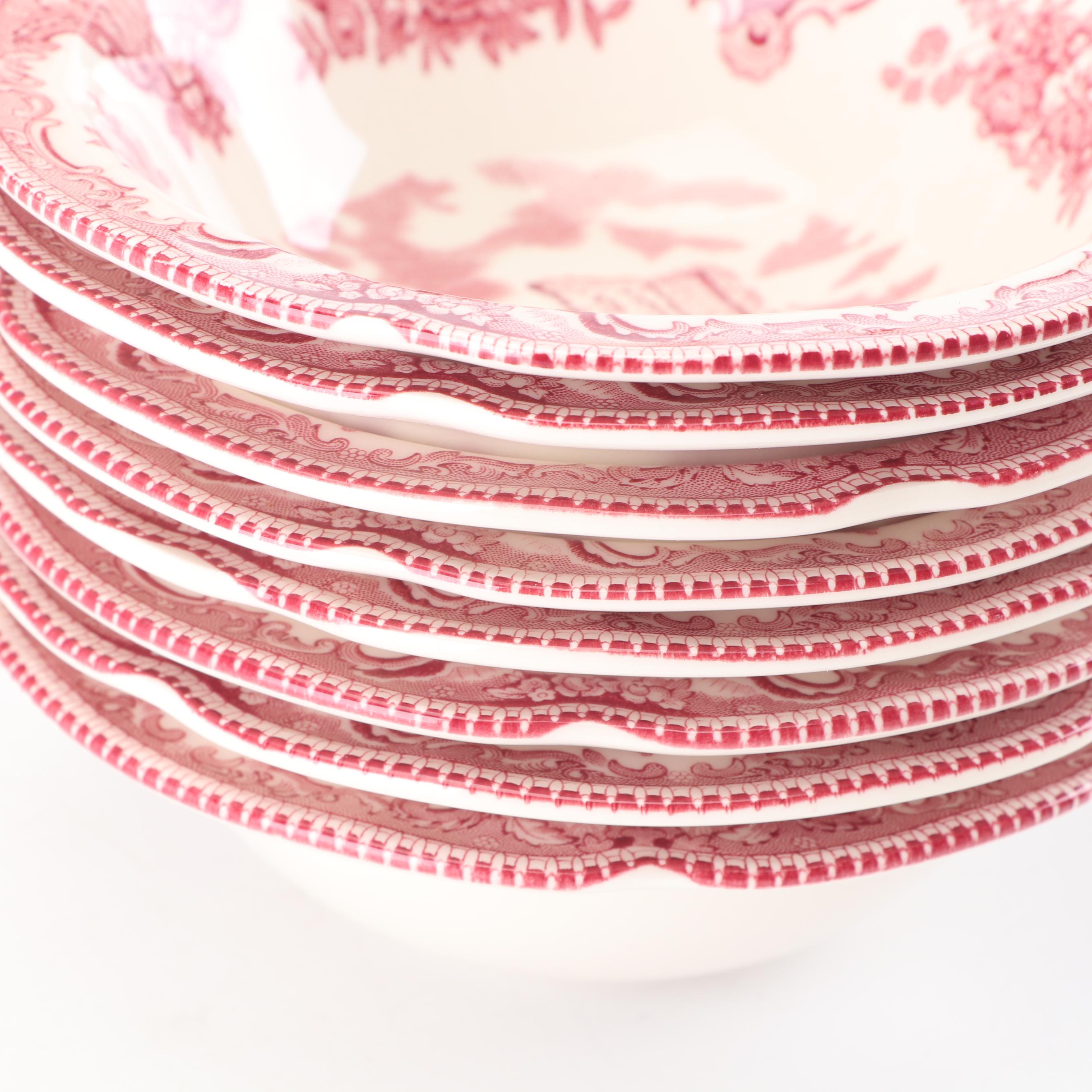 Johnson Brothers "Old Britain Castles" Pink Dinnerware