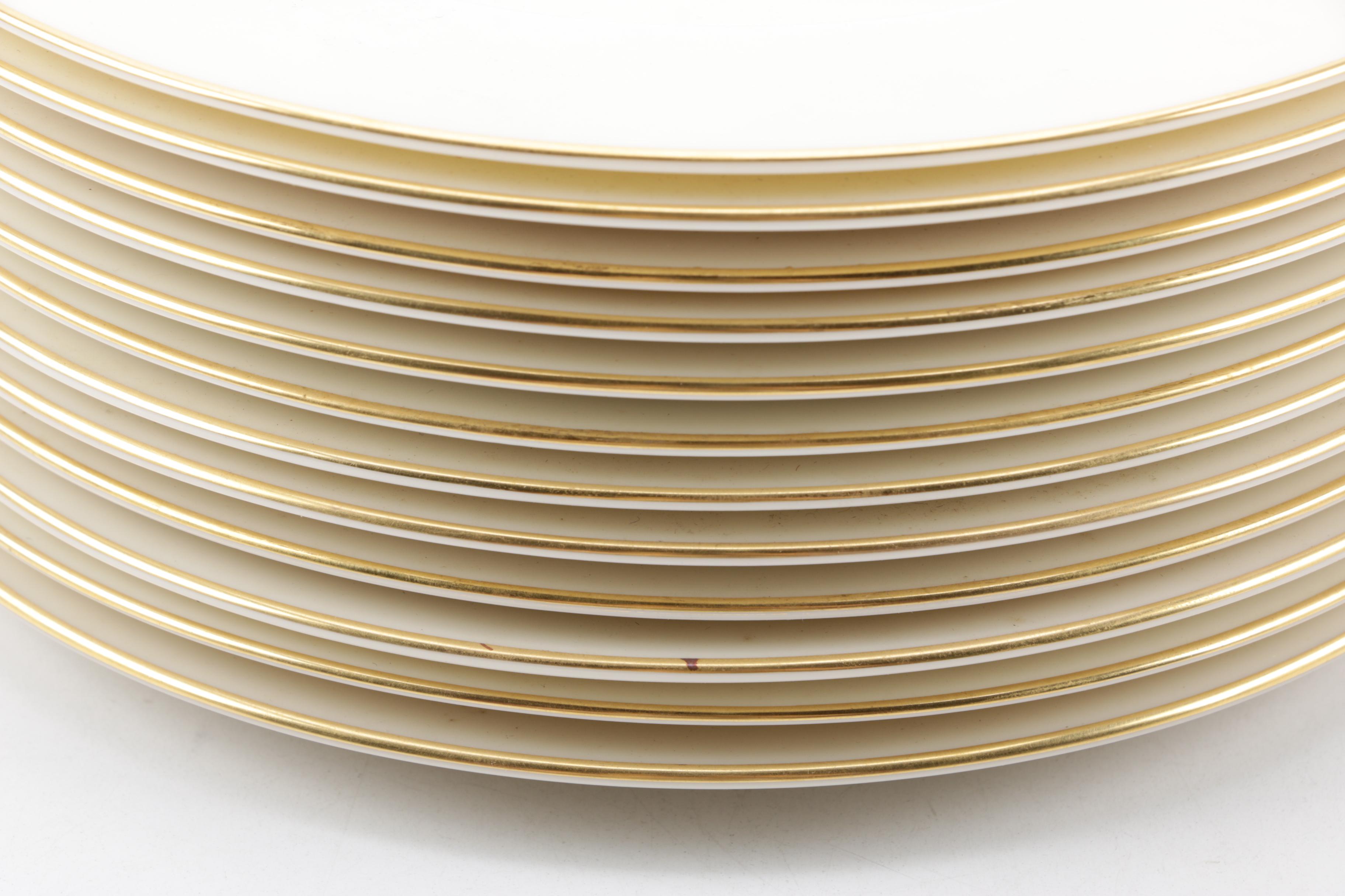 Mid Century Lenox "Westfield" Porcelain Dinnerware and Coffee Pot