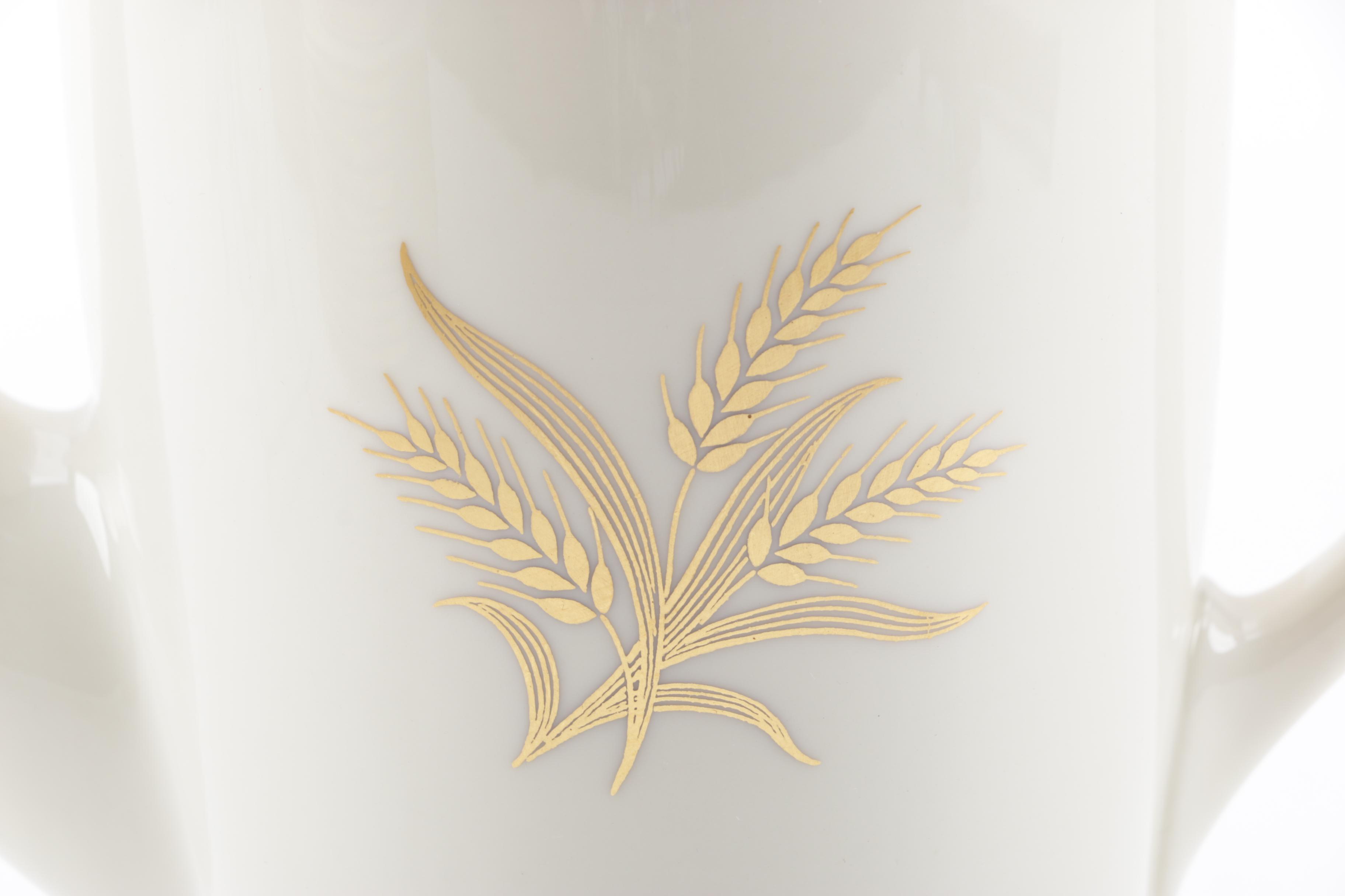 Mid Century Lenox "Westfield" Porcelain Dinnerware and Coffee Pot