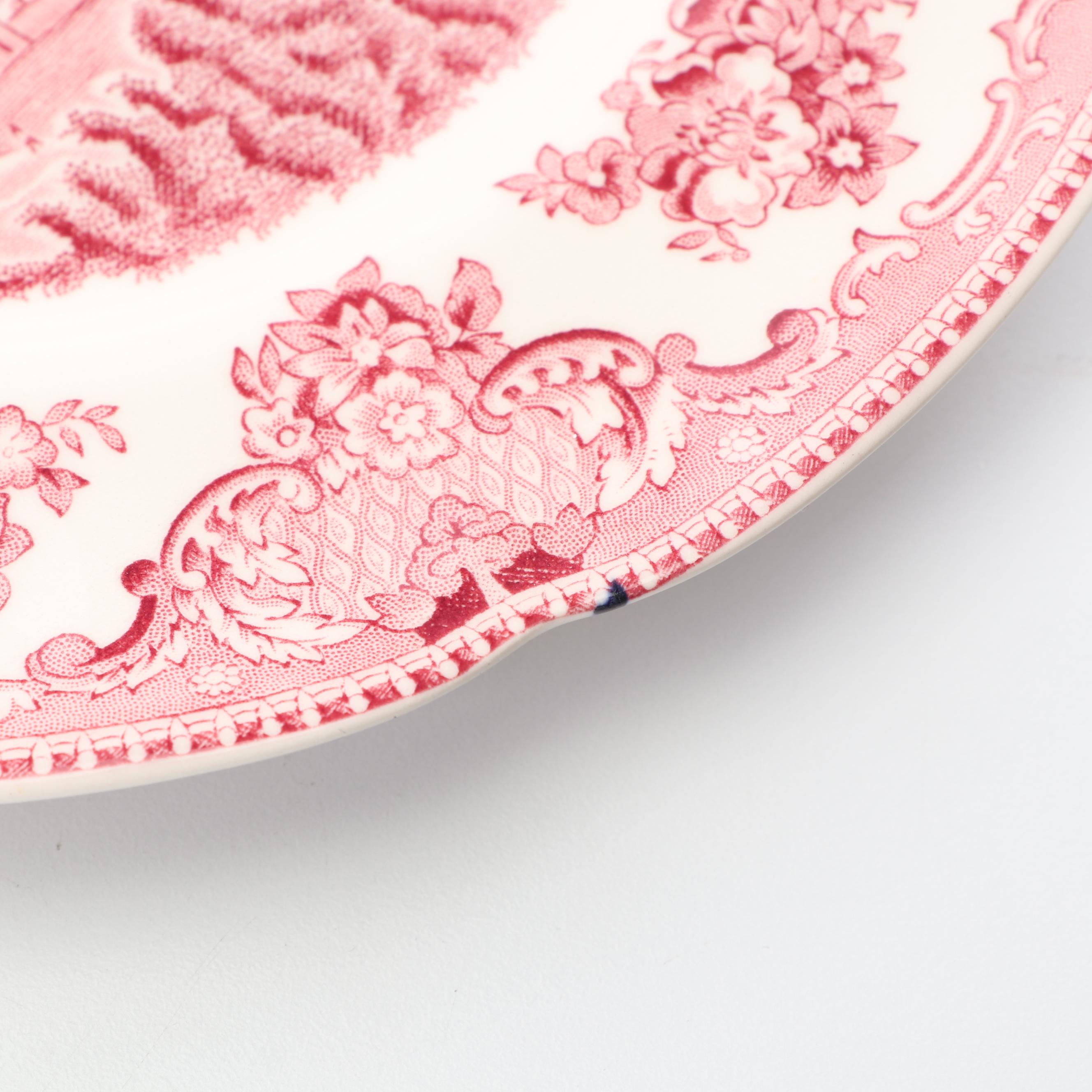 Johnson Brothers "Old Britain Castles" Pink Dinnerware