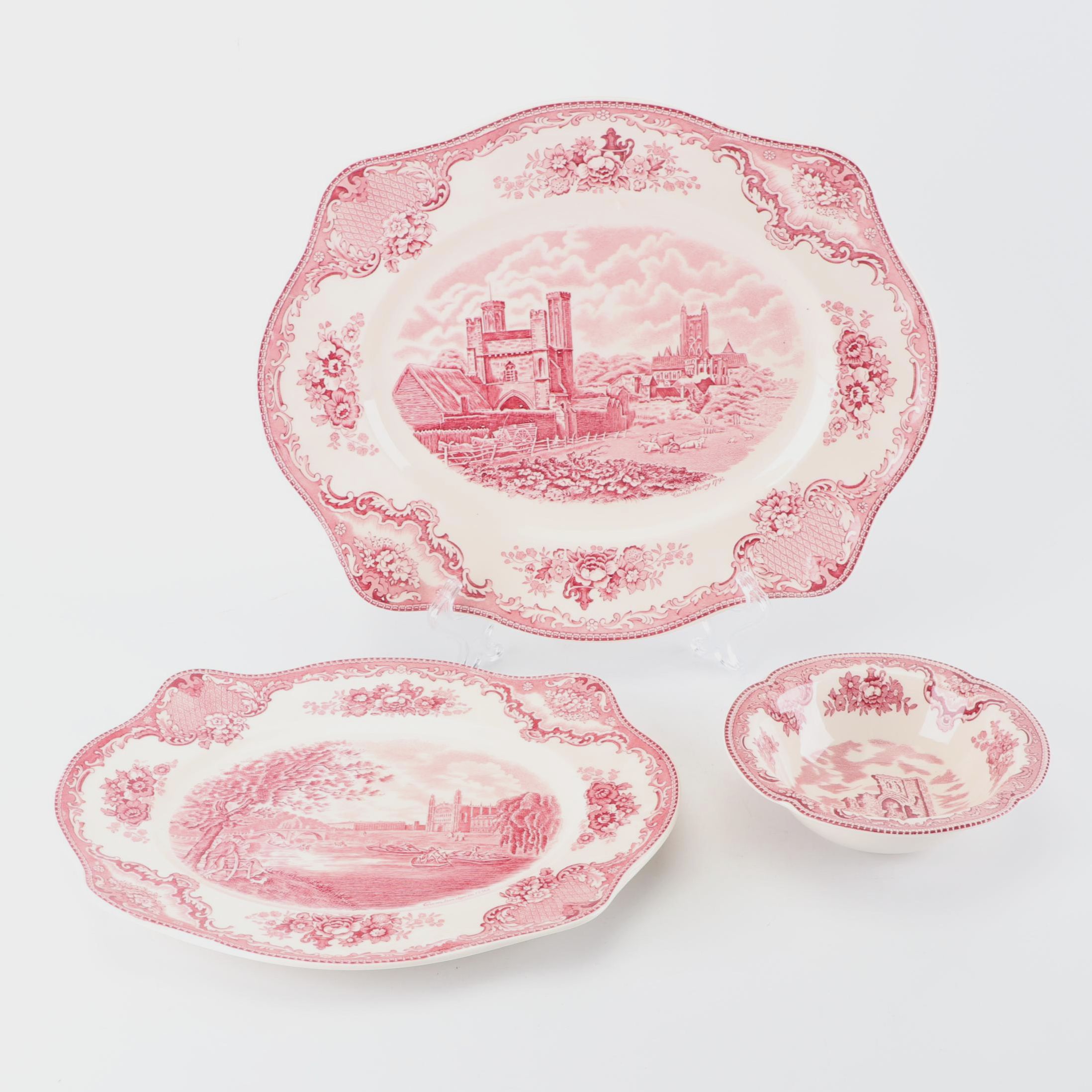 Johnson Brothers "Old Britain Castles" Pink Dinnerware
