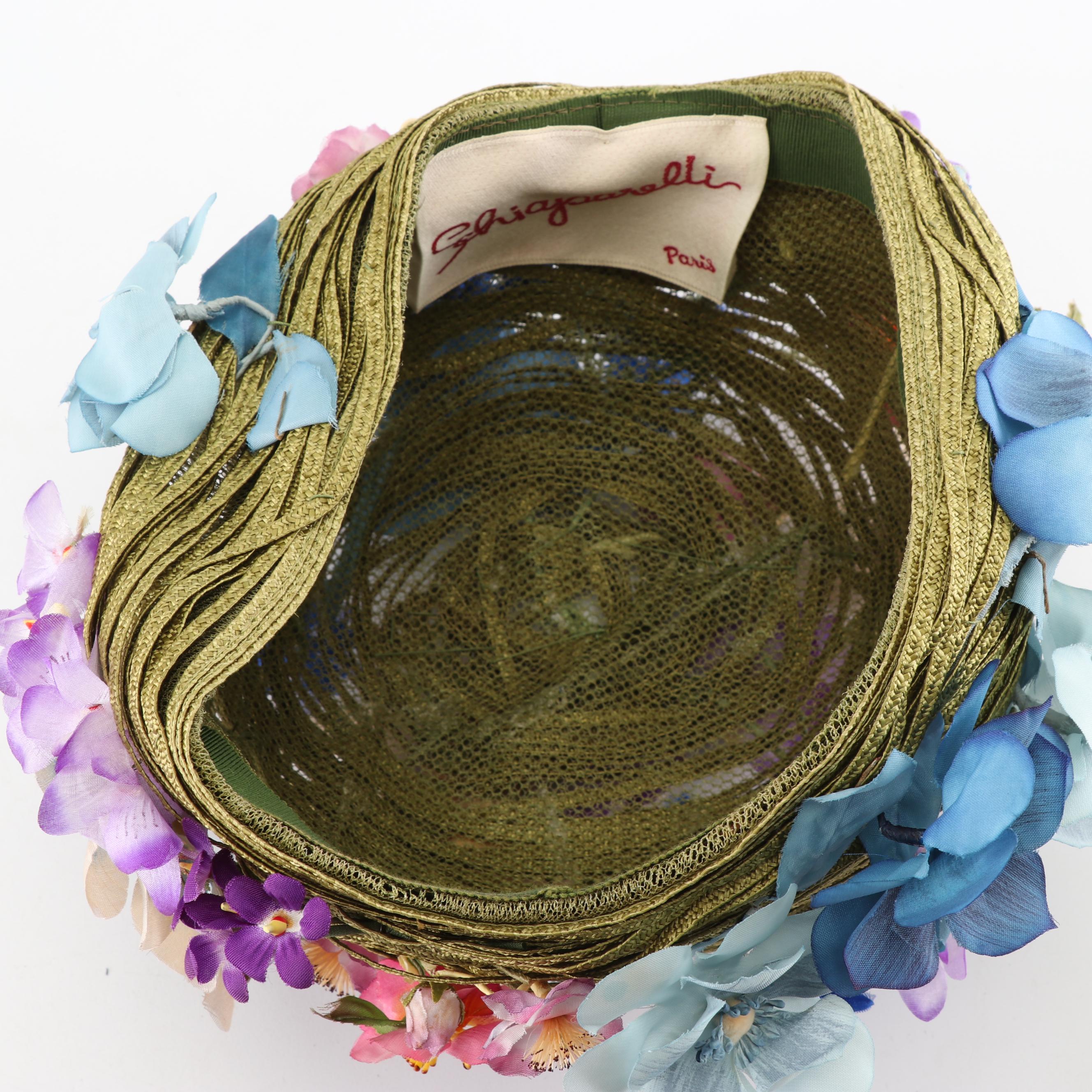 Women's Vintage Hats and Hat Boxes including Schiaparelli