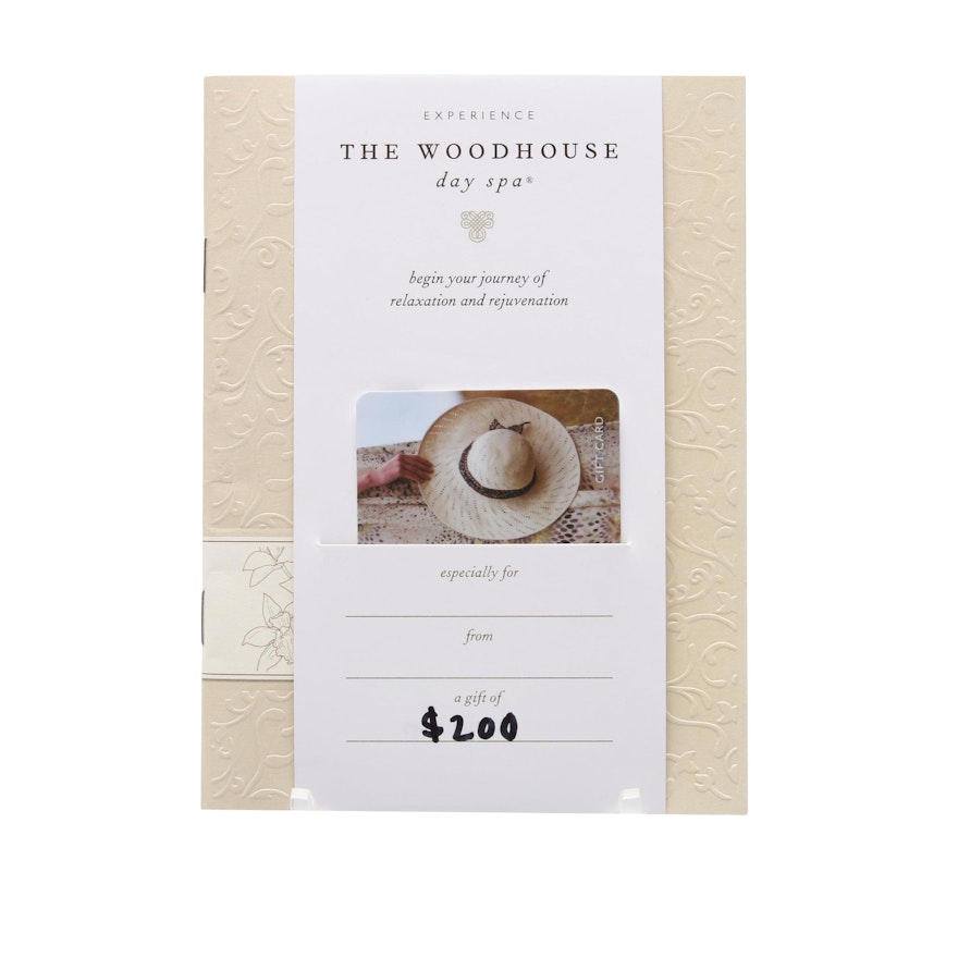 Gift Certificate to The Woodhouse Day Spa