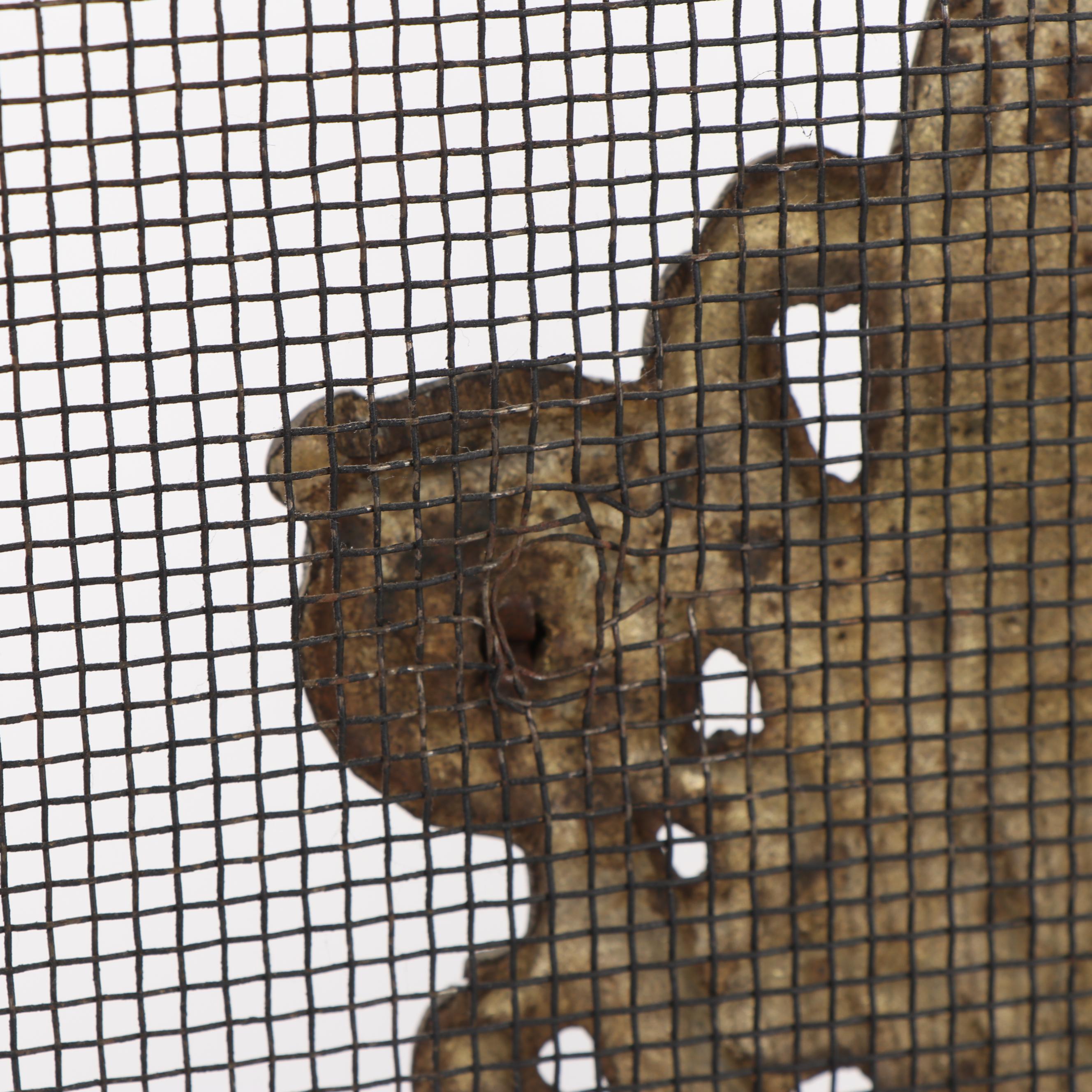 Hammered and Planished Metal Fireplace Screen, Firewood Basket, and Tools