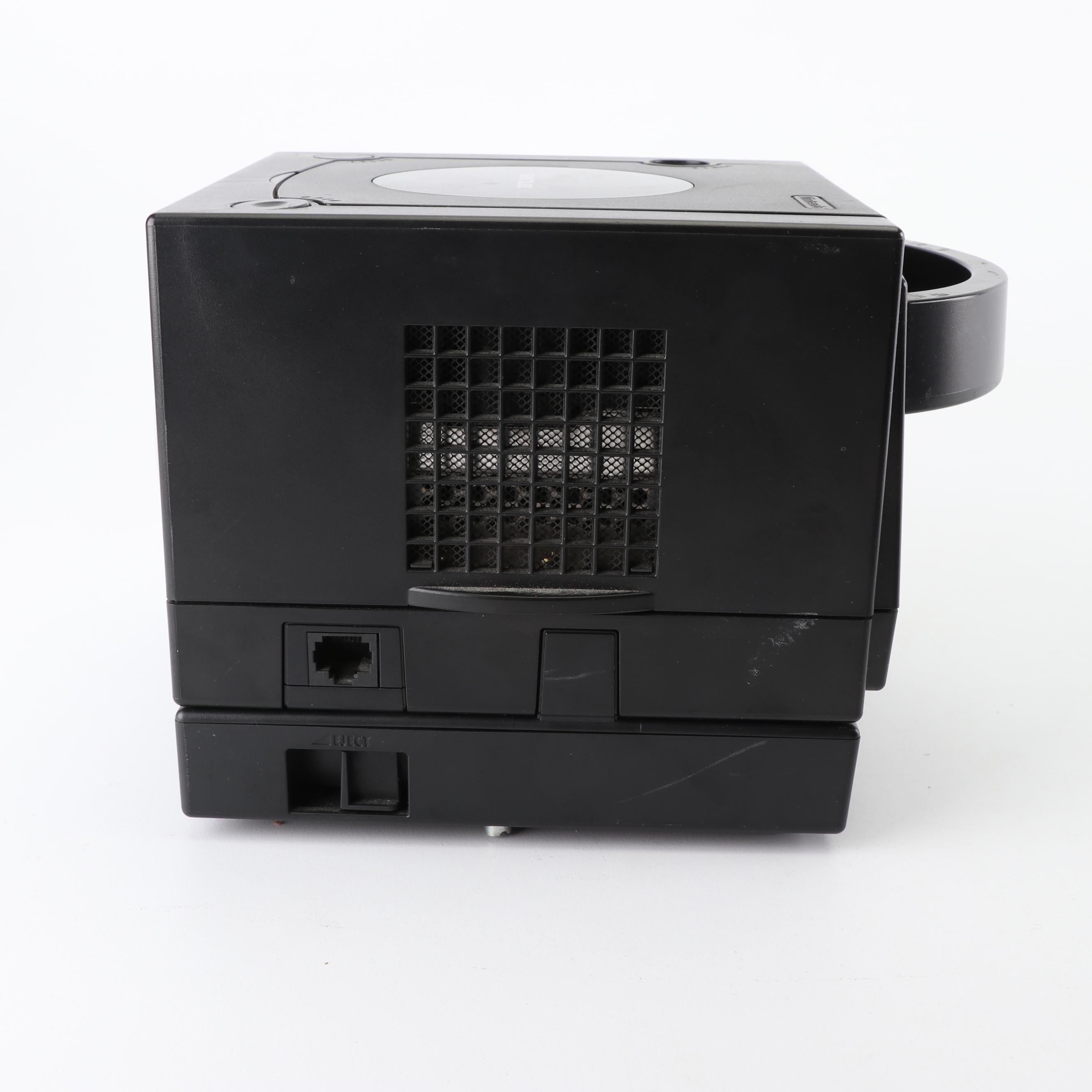 Sega Dreamcast and Nintendo Gamecube with Game Boy Player Attachment and Games