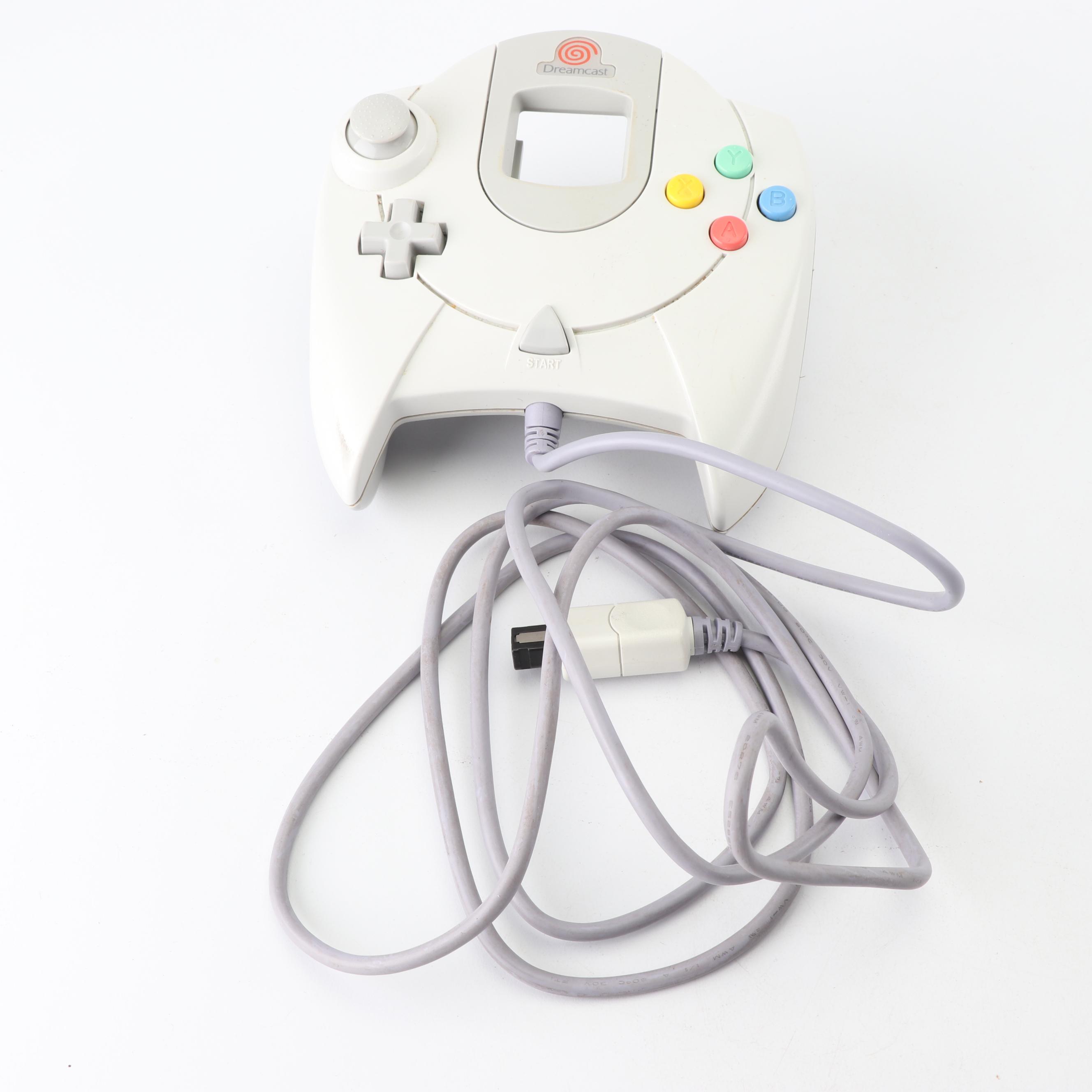 Sega Dreamcast and Nintendo Gamecube with Game Boy Player Attachment and Games