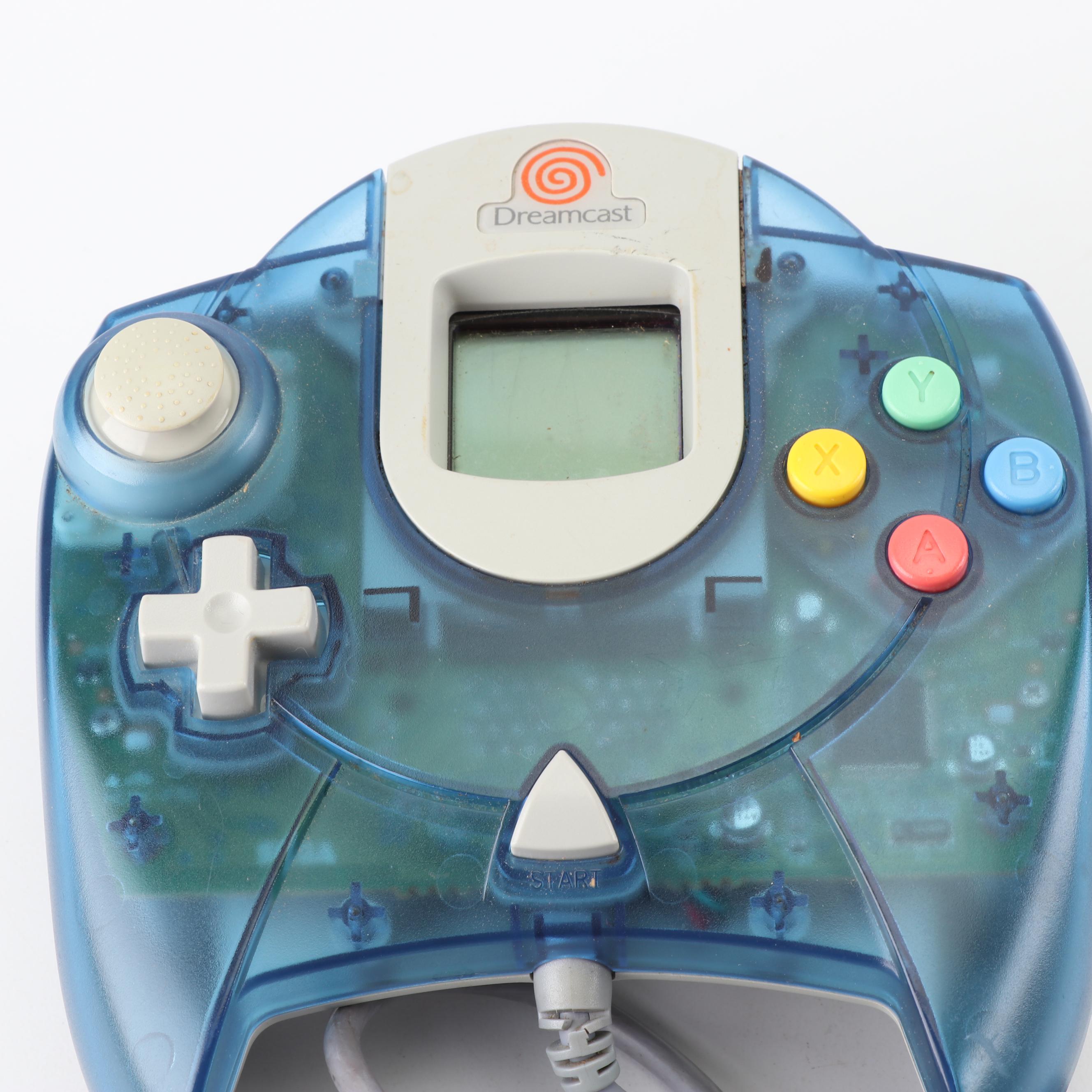 Sega Dreamcast and Nintendo Gamecube with Game Boy Player Attachment and Games