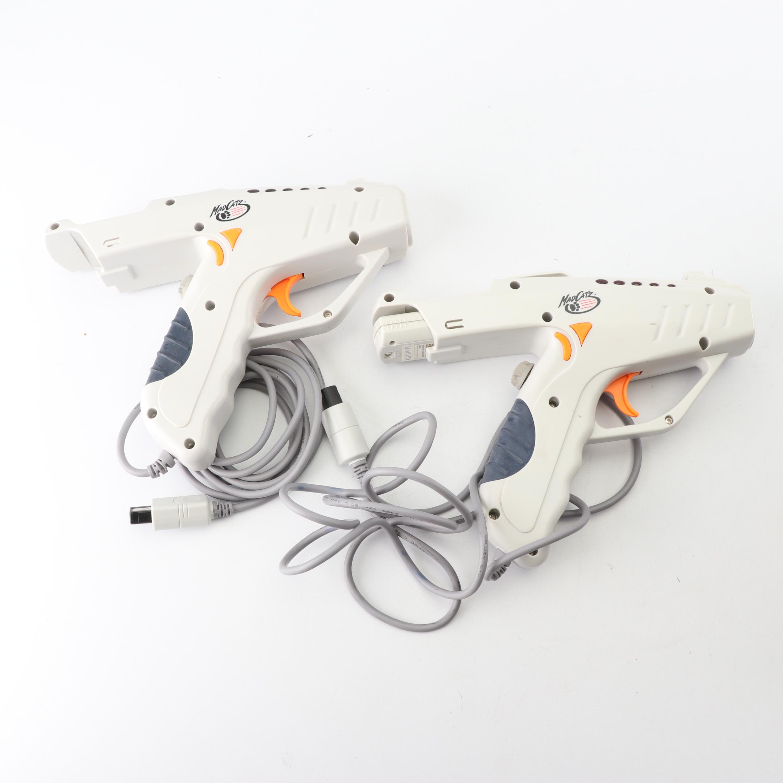 Sega Dreamcast and Nintendo Gamecube with Game Boy Player Attachment and Games