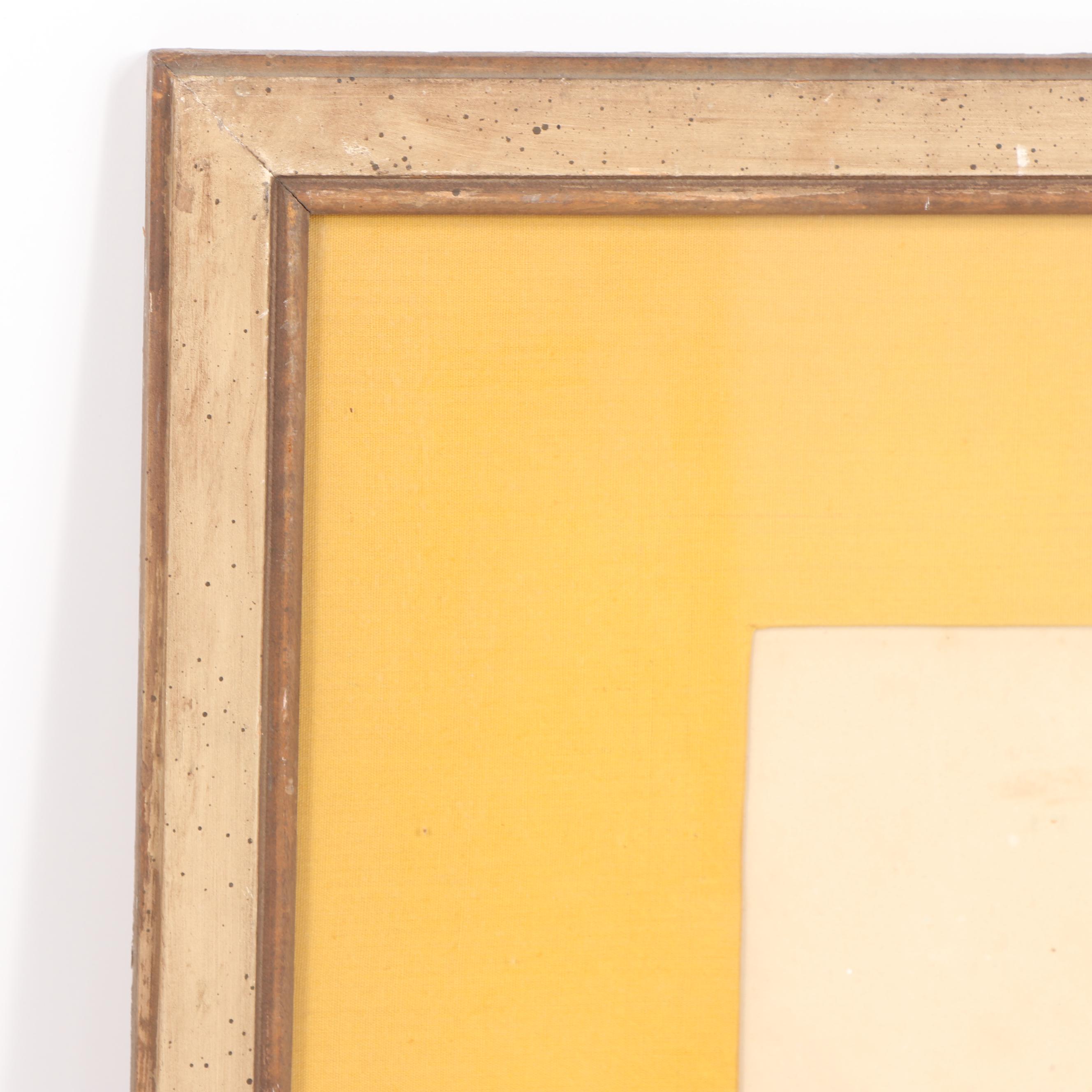 Currier and Ives Color Lithograph "The Autumn Cross"