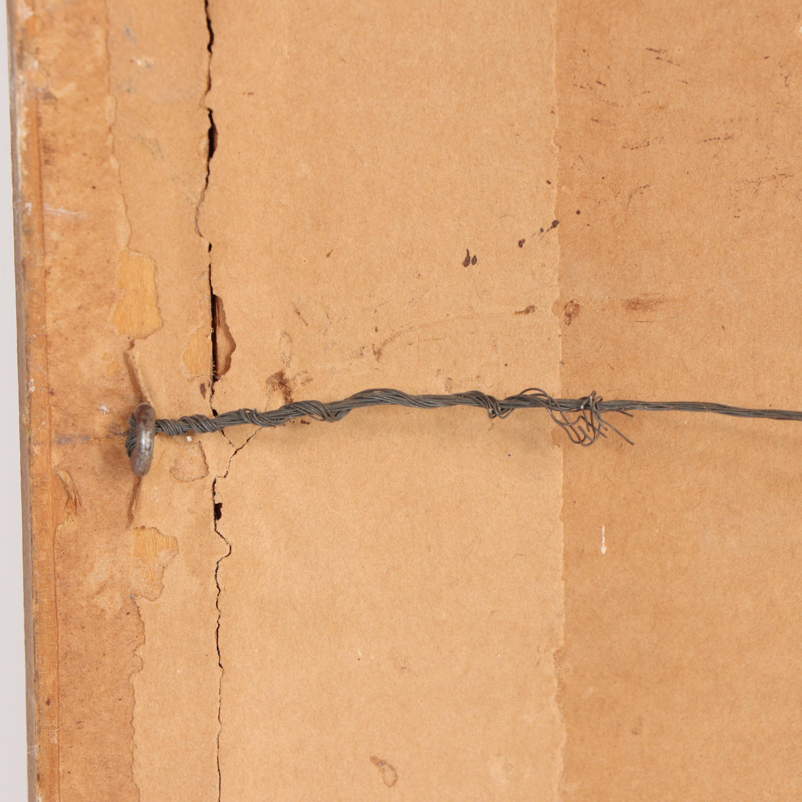 Currier and Ives Color Lithograph "The Autumn Cross"