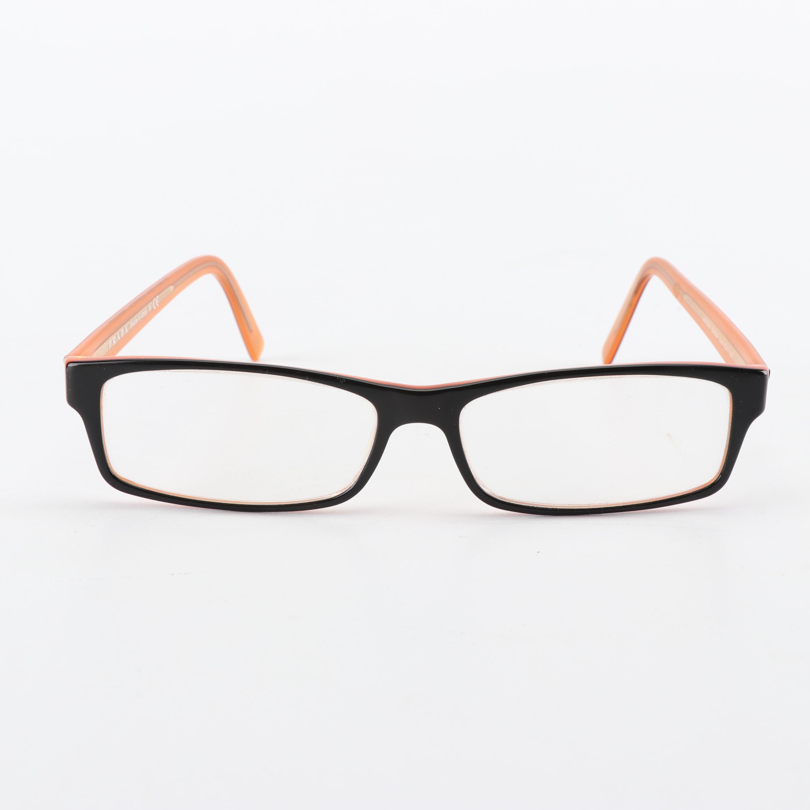 Prada Reading Glasses with Case