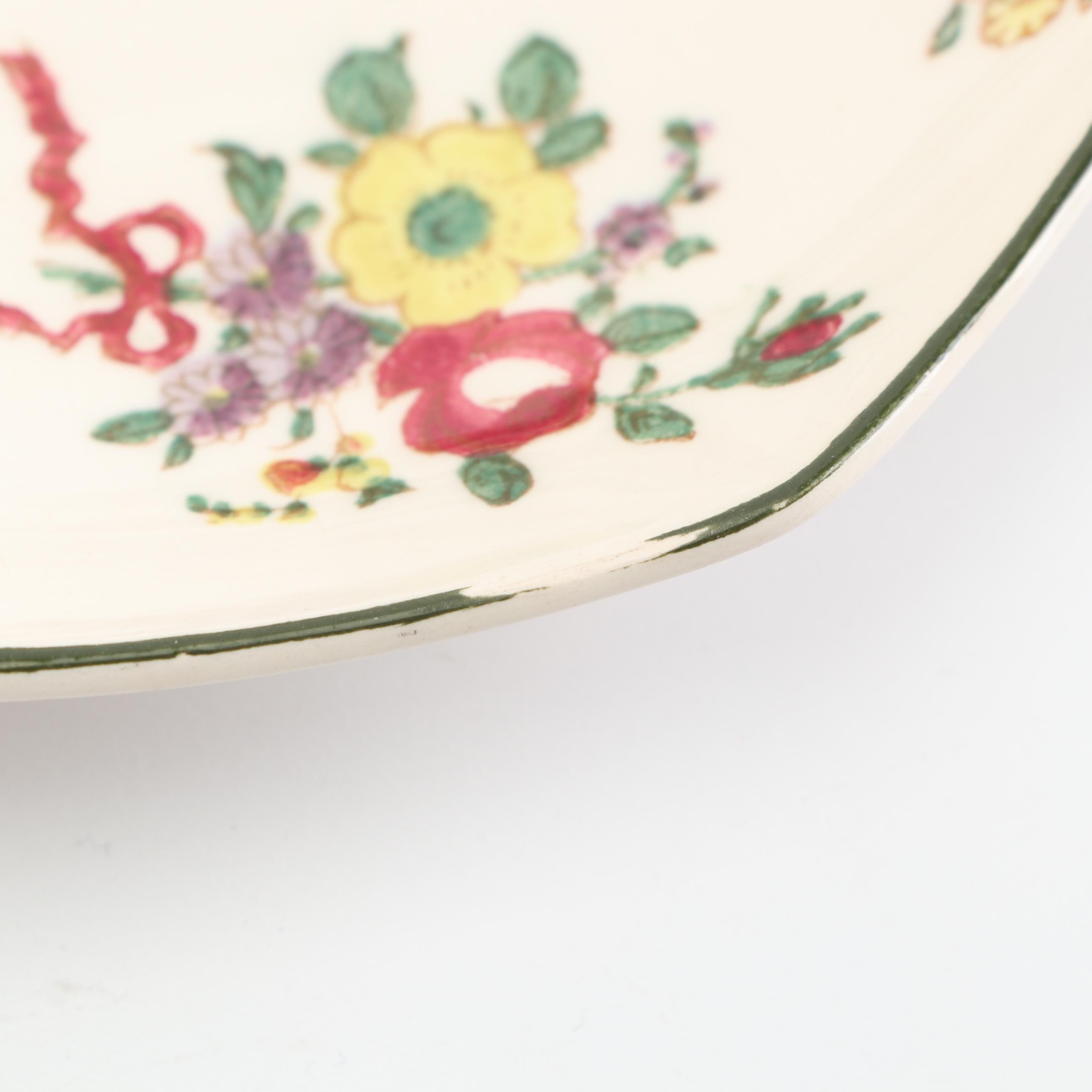 Royal Doulton "Old Leeds Sprays" Earthenware Tea Service, Circa 1912