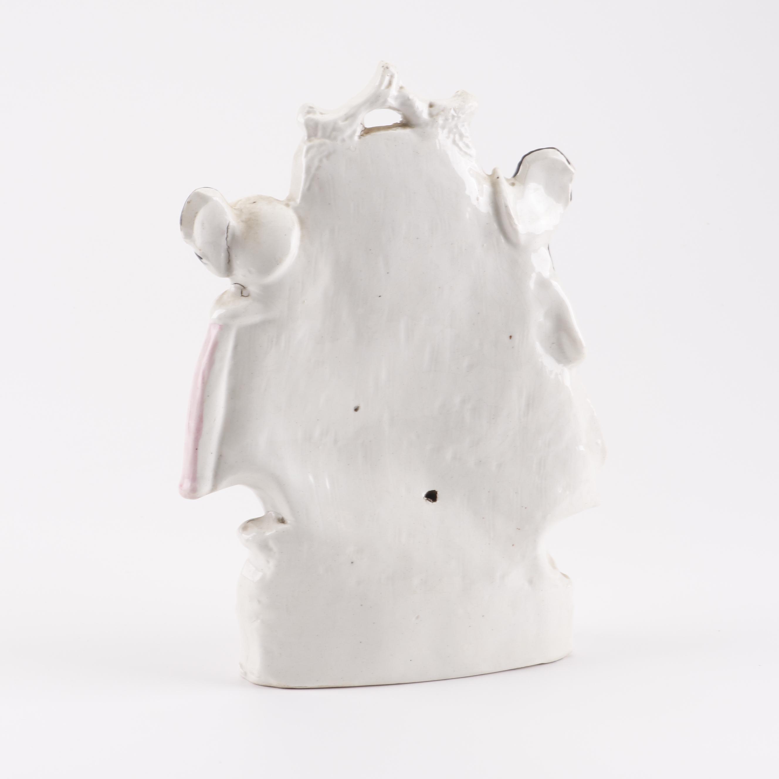 Staffordshire Figurines and Watch Holder