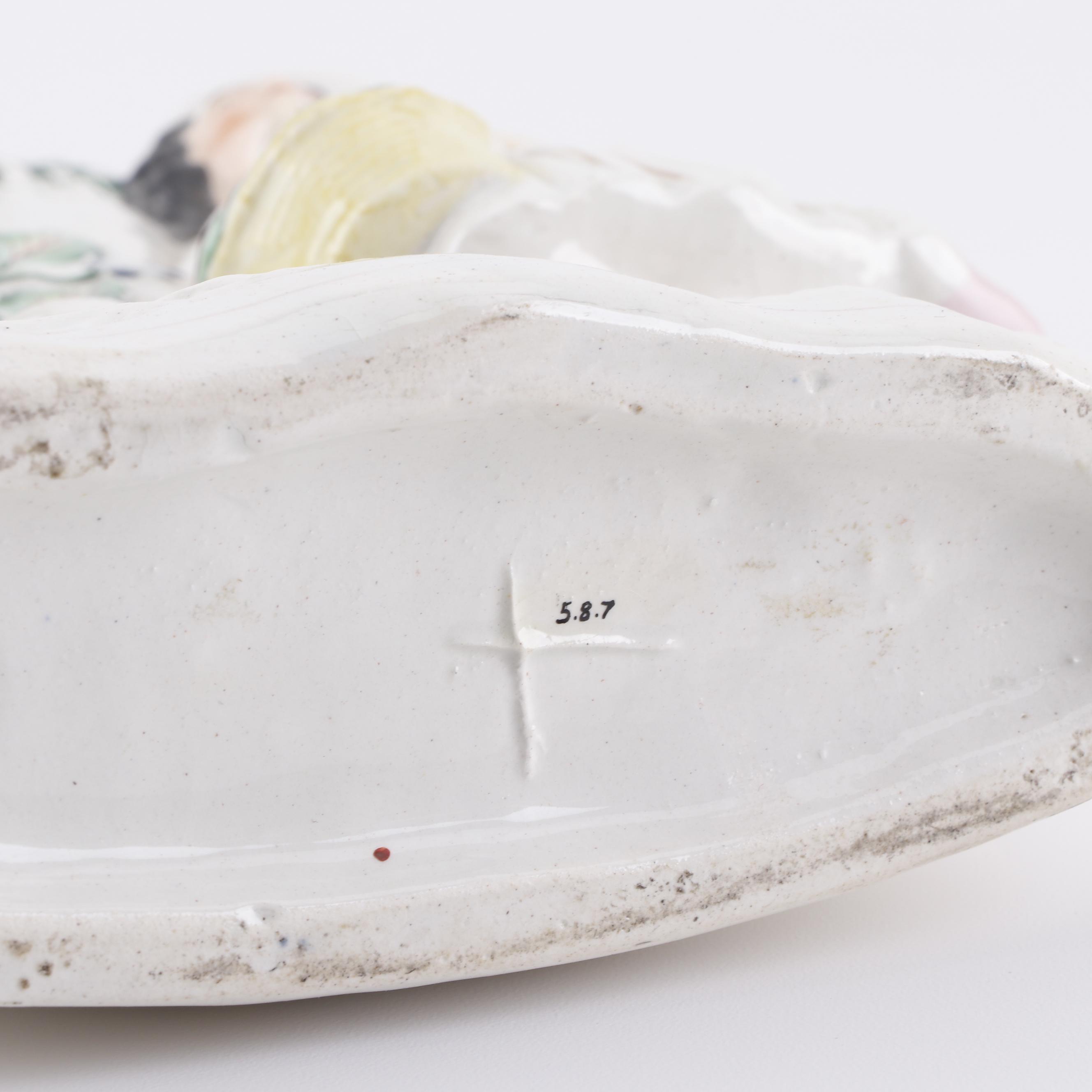 Staffordshire Figurines and Watch Holder